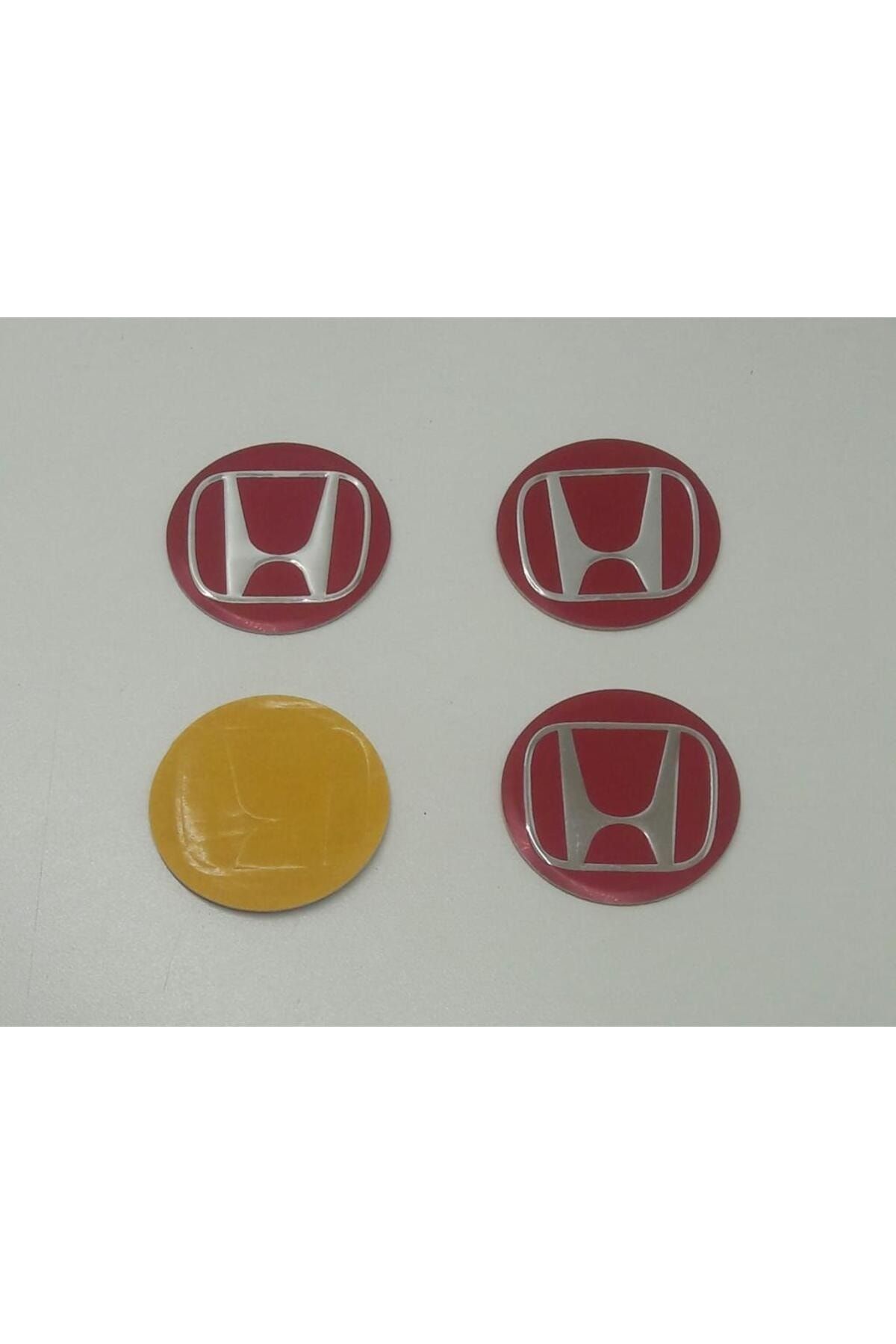 Honda Jant Göbeği Etiketi 52mm Çap