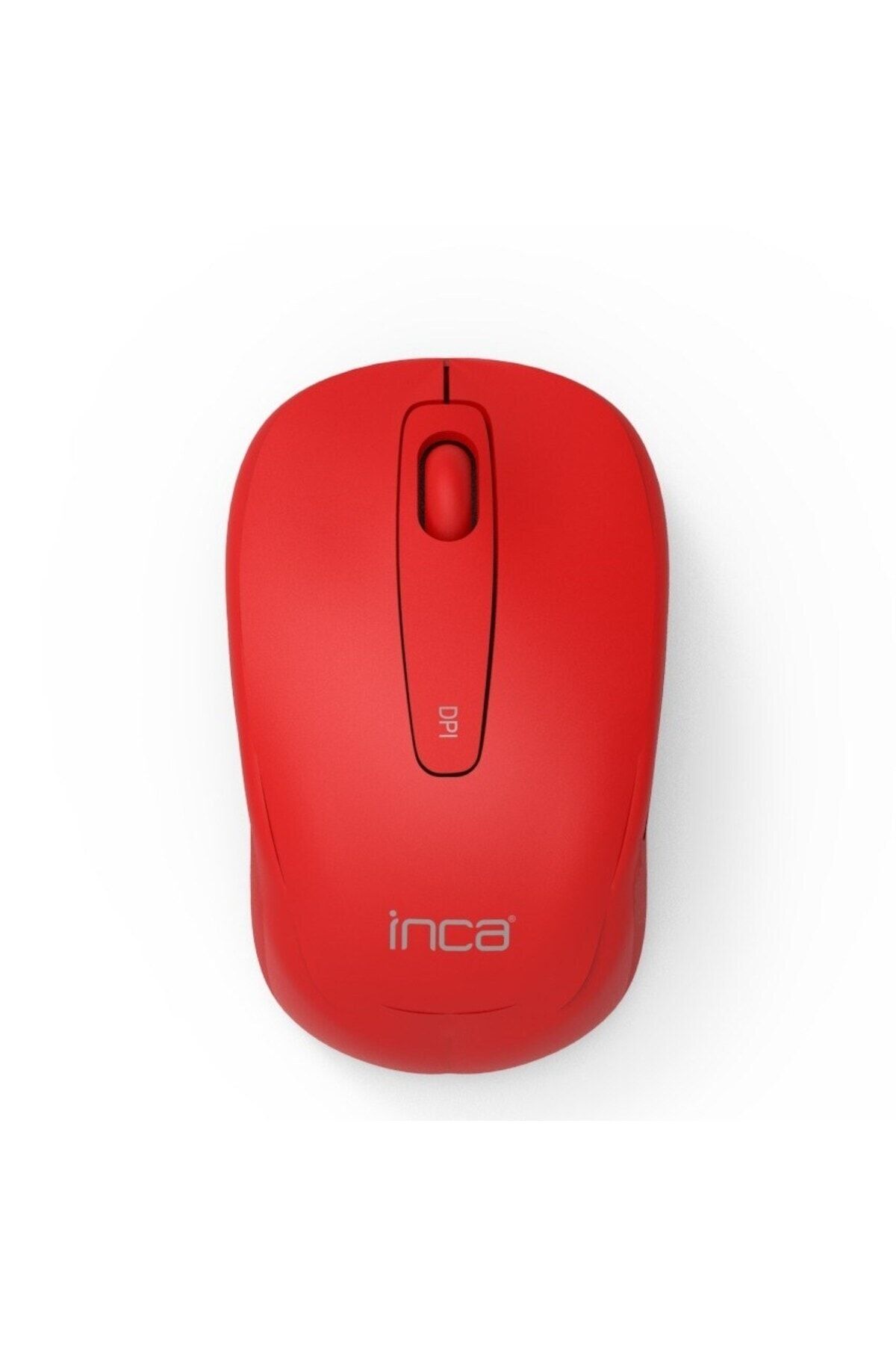 Inca Iwm-331rk Silent Wireless Sessiz Mouse - Kırmızı