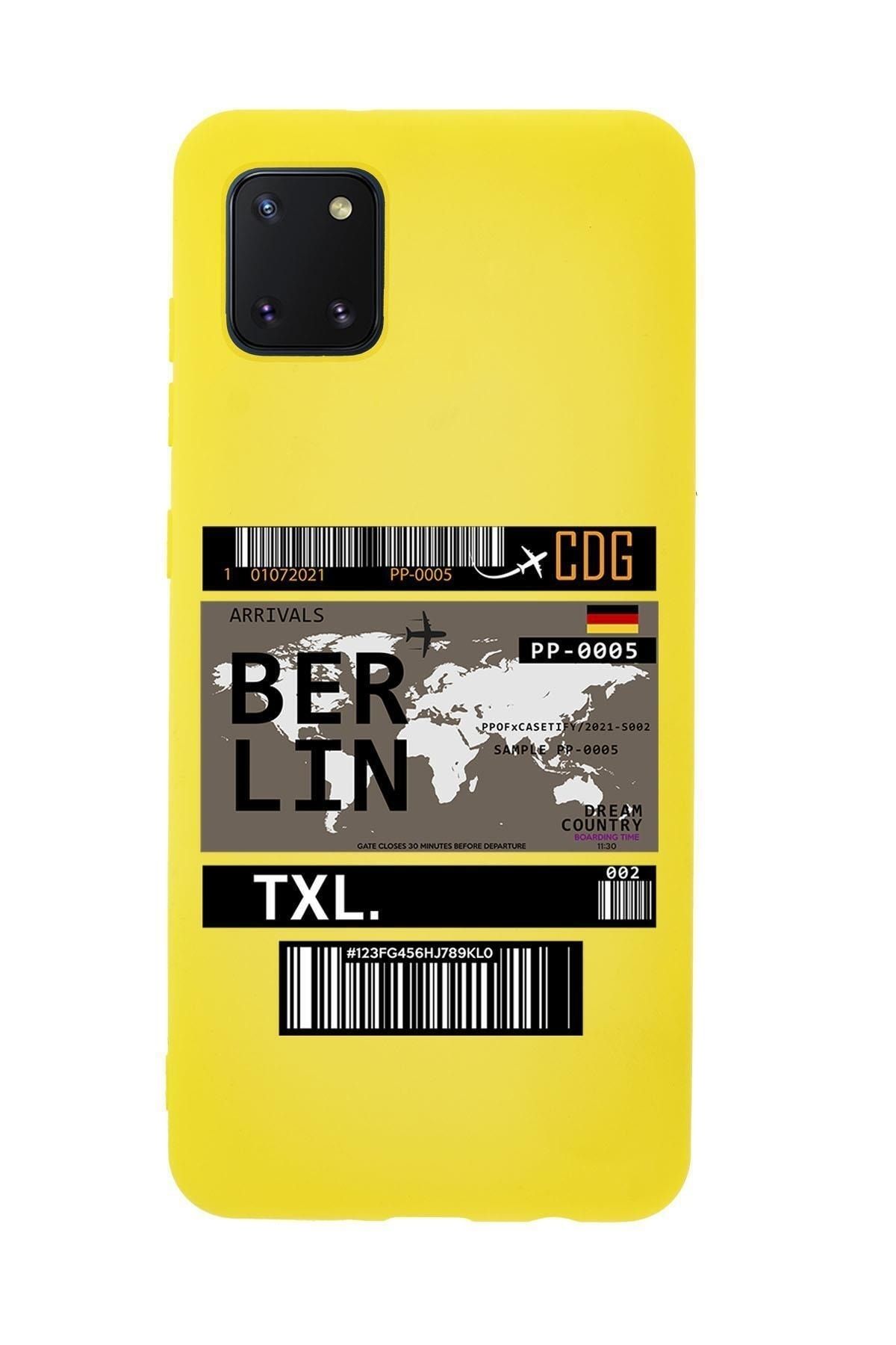 mooodcase Samsung Note 10 Lite Berlin Premium Silikonlu Telefon Kılıfı