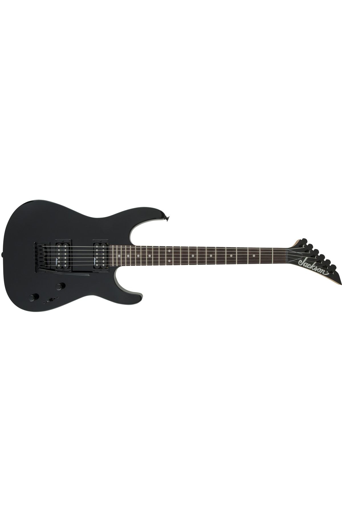 Jackson JS11 Dinky Amaranth Klavye Gloss Black Elektro Gitar