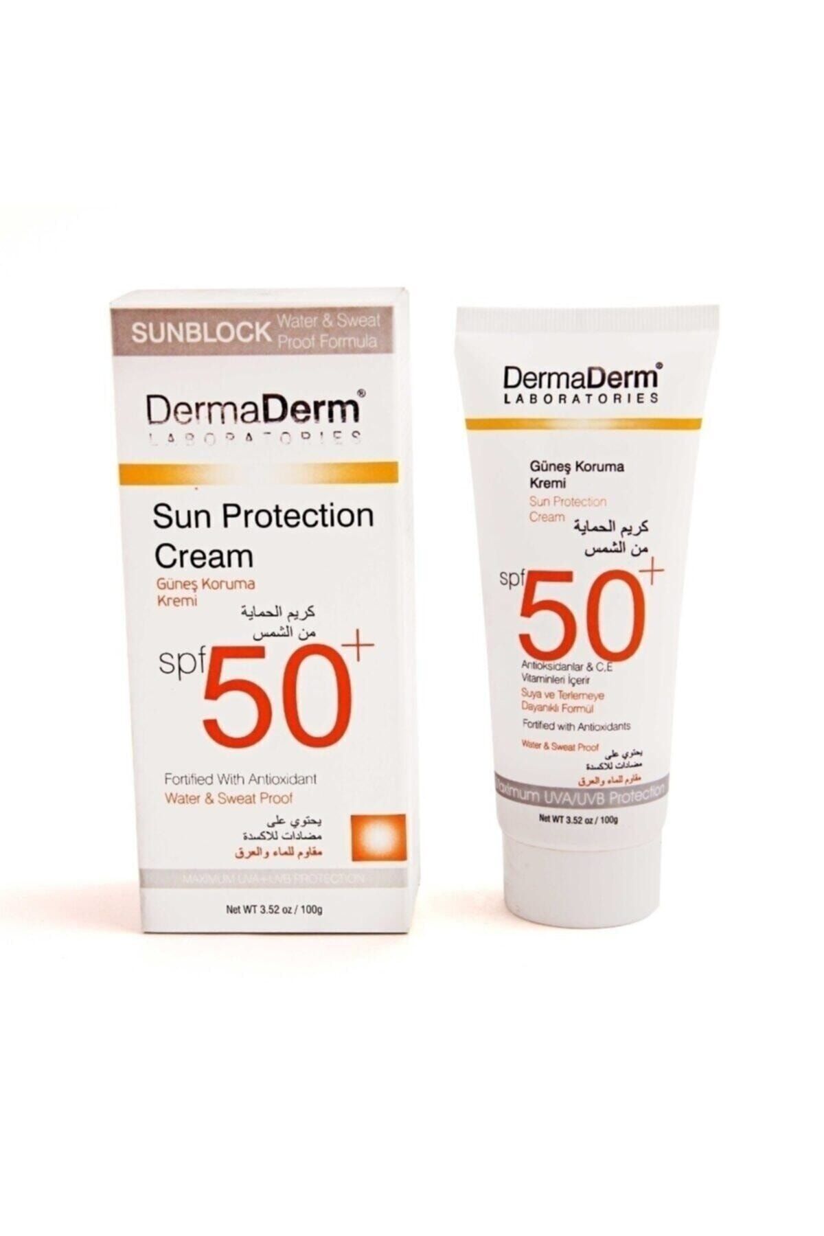 DermaDerm Spf 50+ Faktör Güneş Kremi Dermatolojik Seri Ürt 05/18