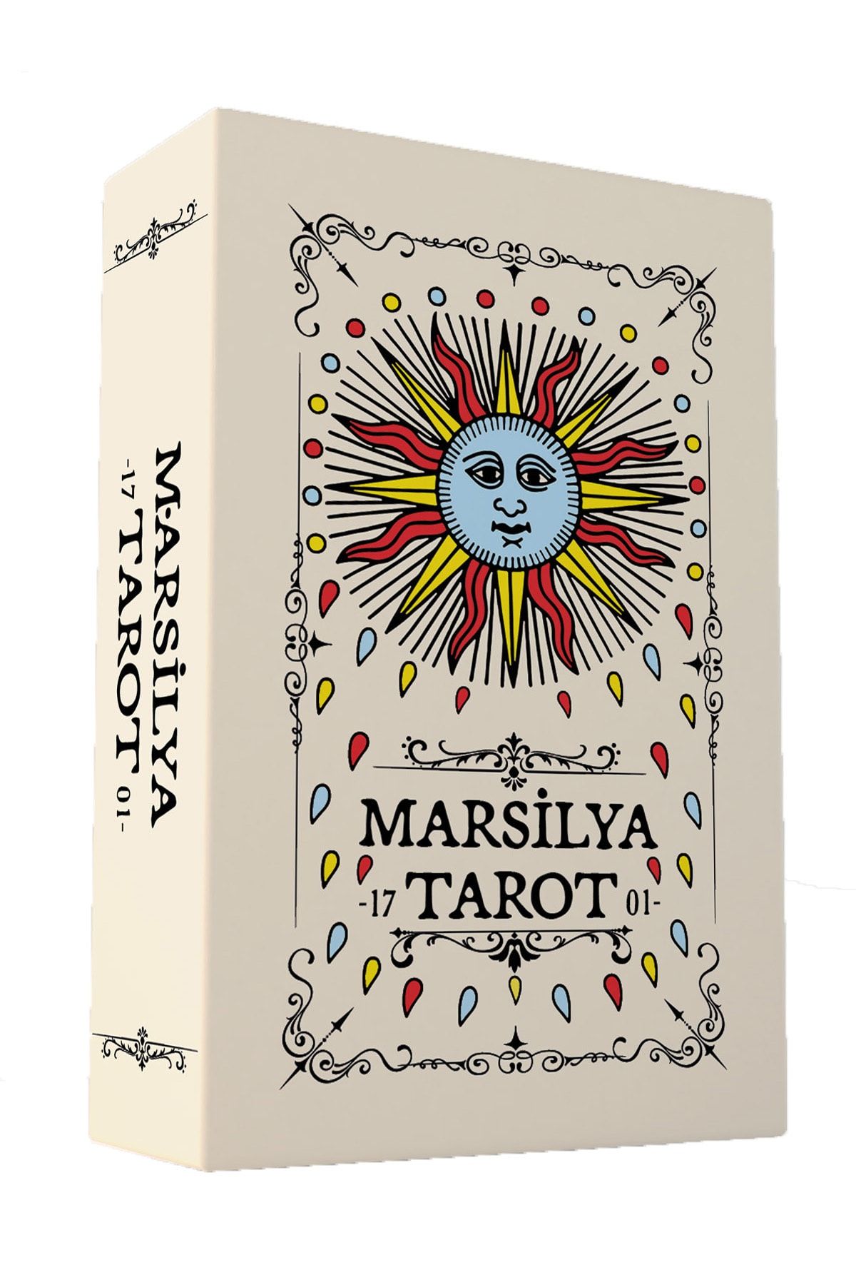 Ekorp Kitap Mini Marsilya Tarot 1701 - 78 Kartlık Deste Ve Rehber Kitapçık 2022 - 5,6x8,7cm Cep Boy