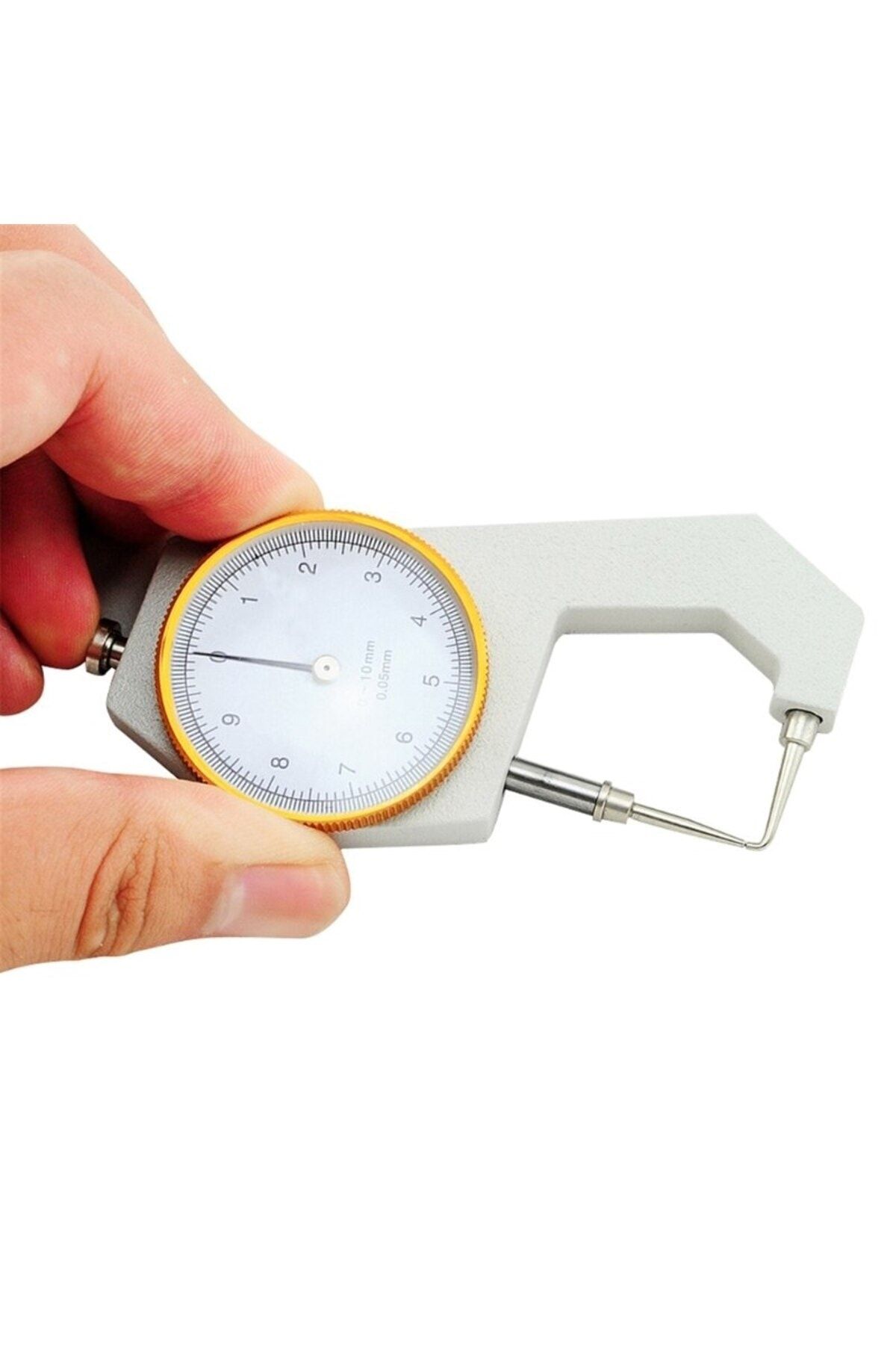 Depolife Mekanik Mikrometre Kalınlık Ölçer Hassas ölçüm kumpas 0-20mm 0.01mm ölçme