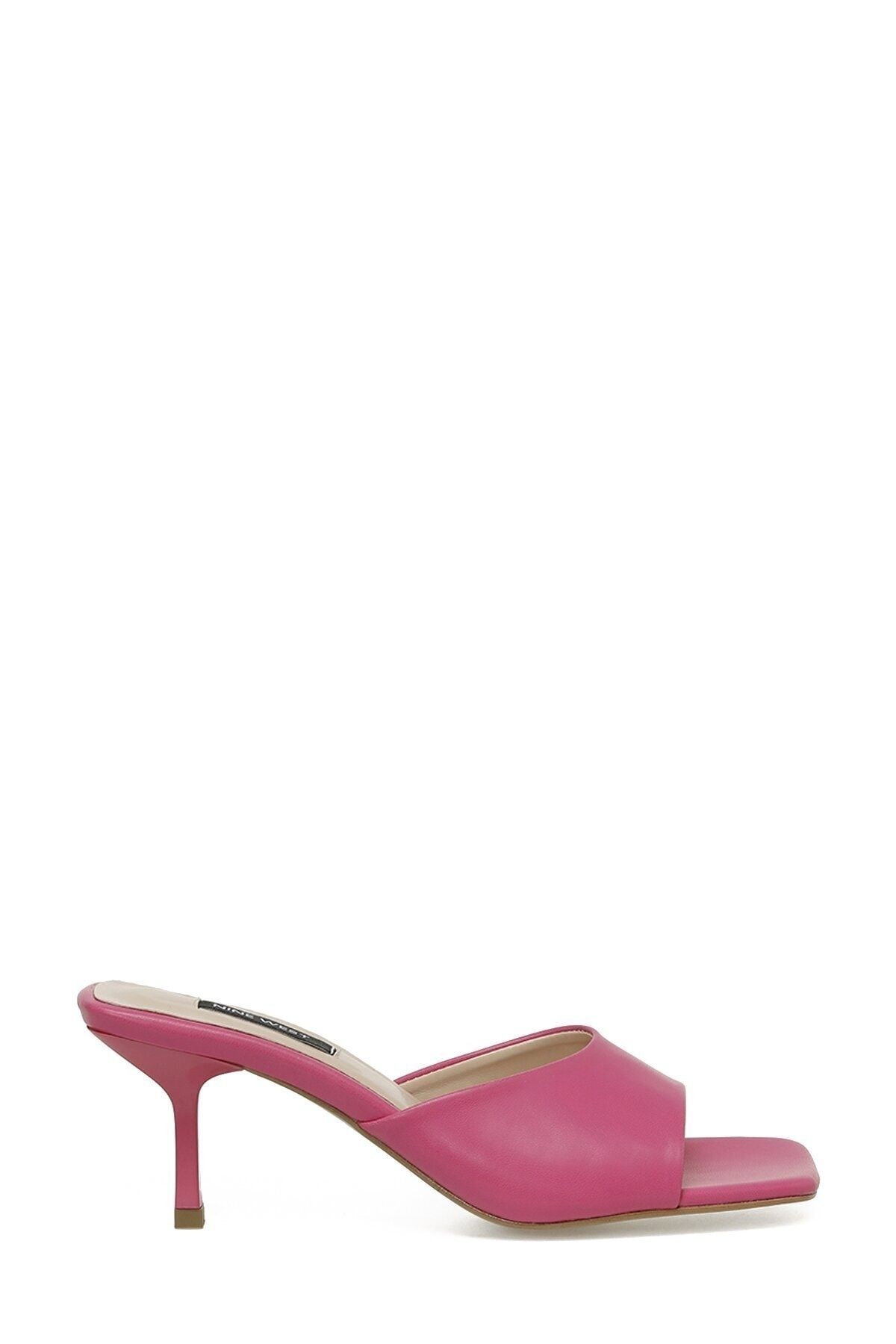 Nine West MAYKO 3FX Pembe Kadın Topuklu Terlik