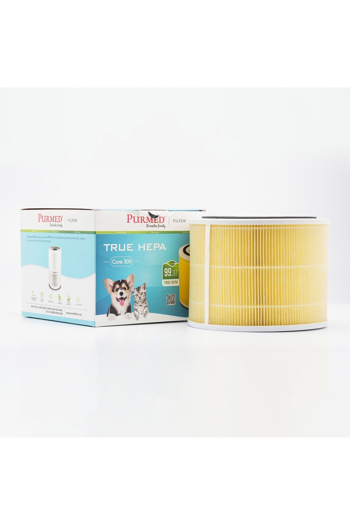 Genel Markalar Levoit Core 300 Hepa Hava Filtresi - Sarı (Pet-Evcil Hayvan)- Purmed Filters