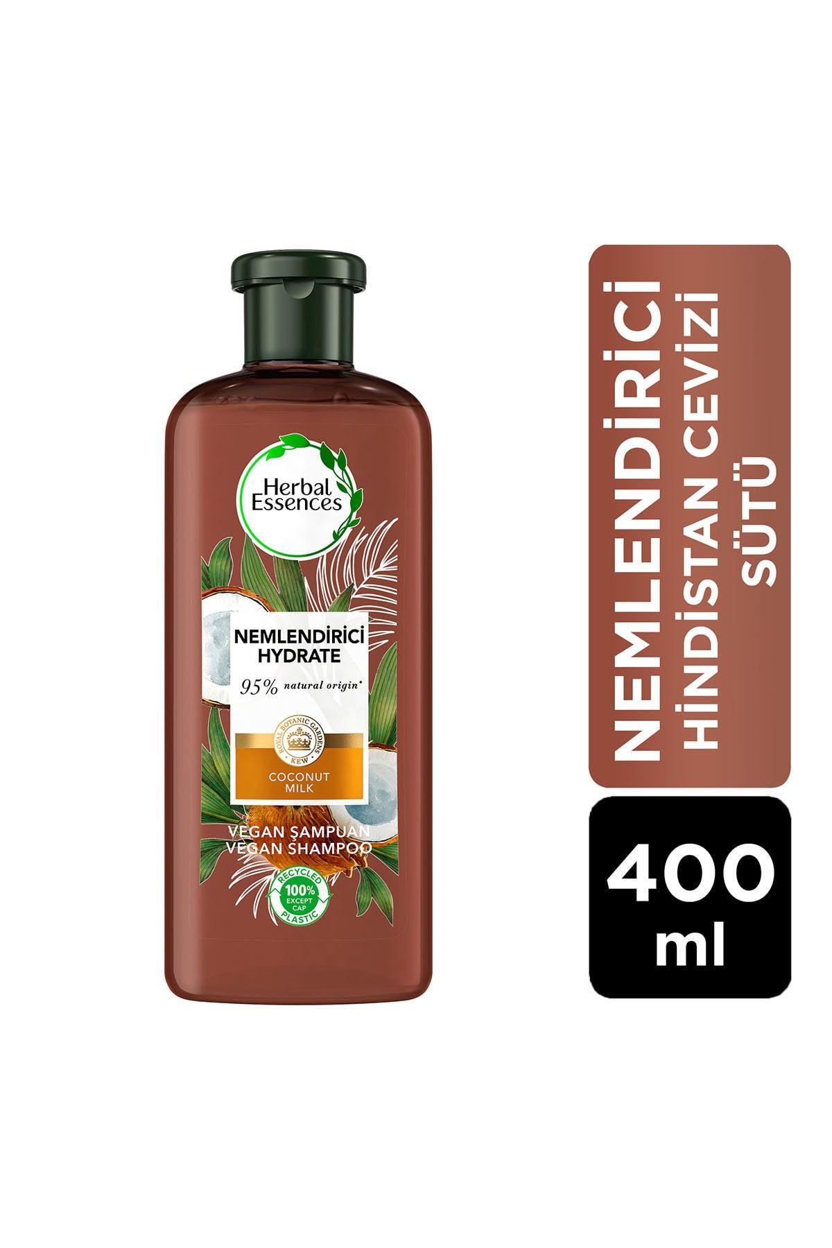 Herbal Essences Vegan Şampuan Nemlendirici Hindistan Cevizi Sütü 400 ml