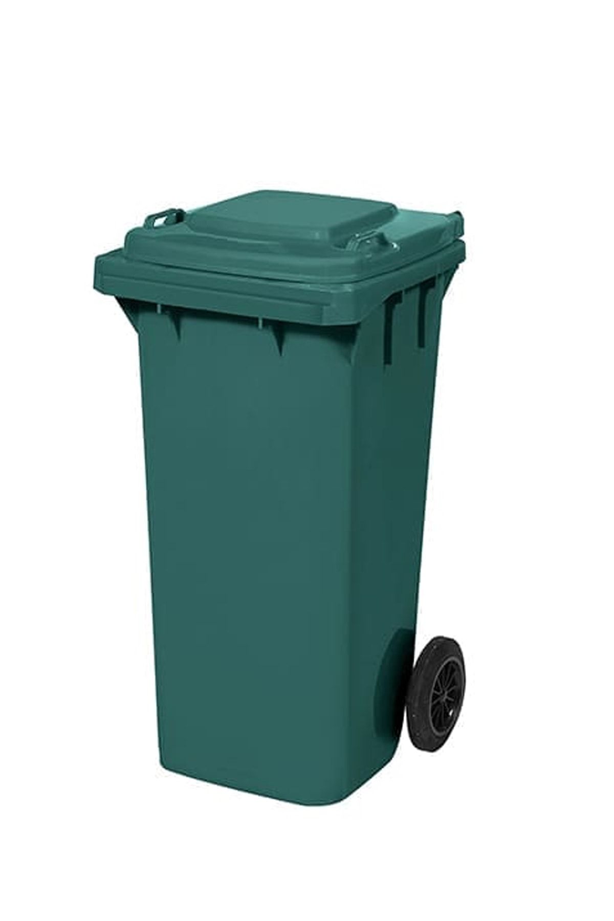 Genel Markalar Plastik Tekerlekli Atık Ve Çöp Konteyneri 120 Litre