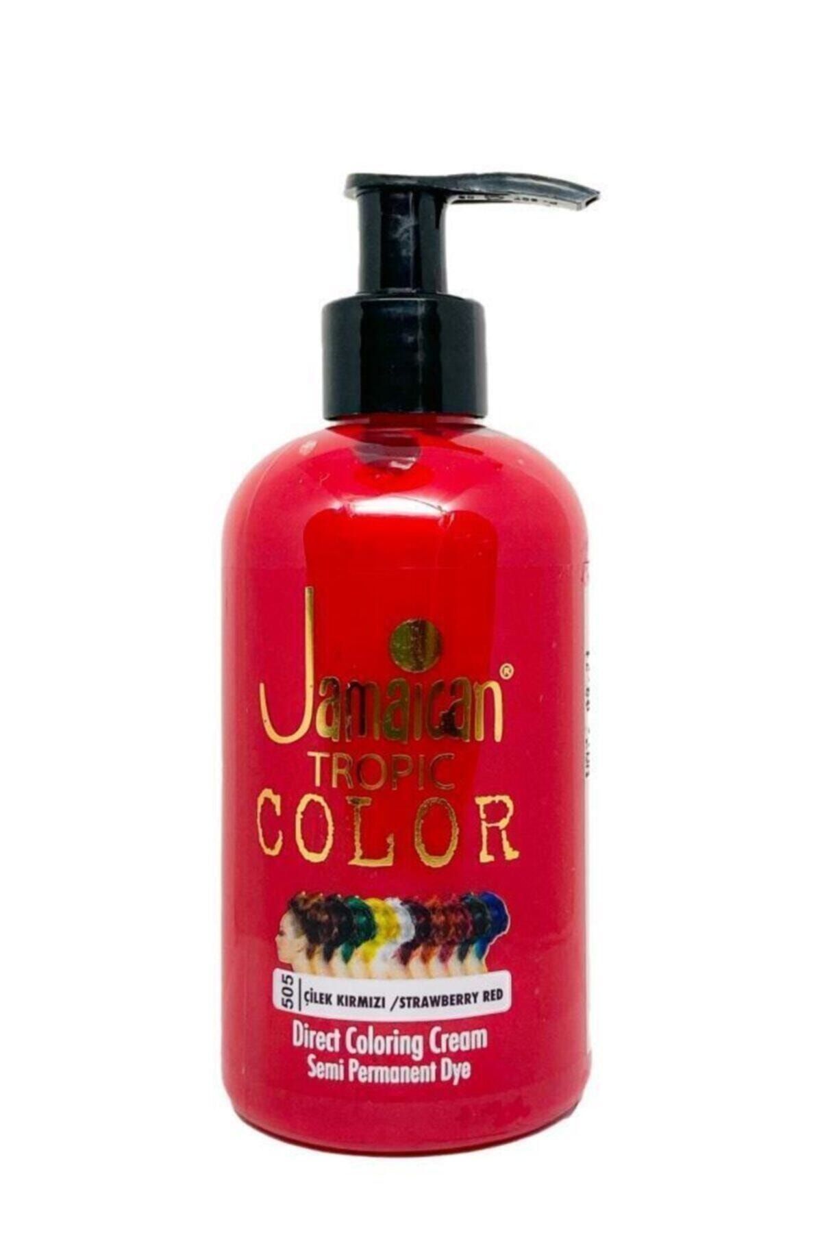Jamaican Jean's Çilek Kırmızı Renkli Saç Boyası 250 ml Jamaikan