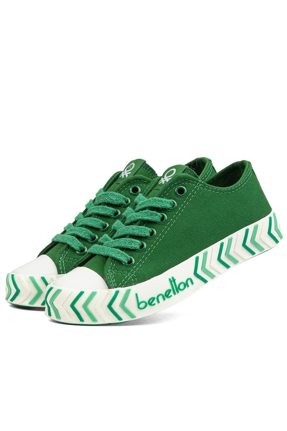 Benetton ® | BN-90624- Yesil - Kadın Spor Ayakkabı