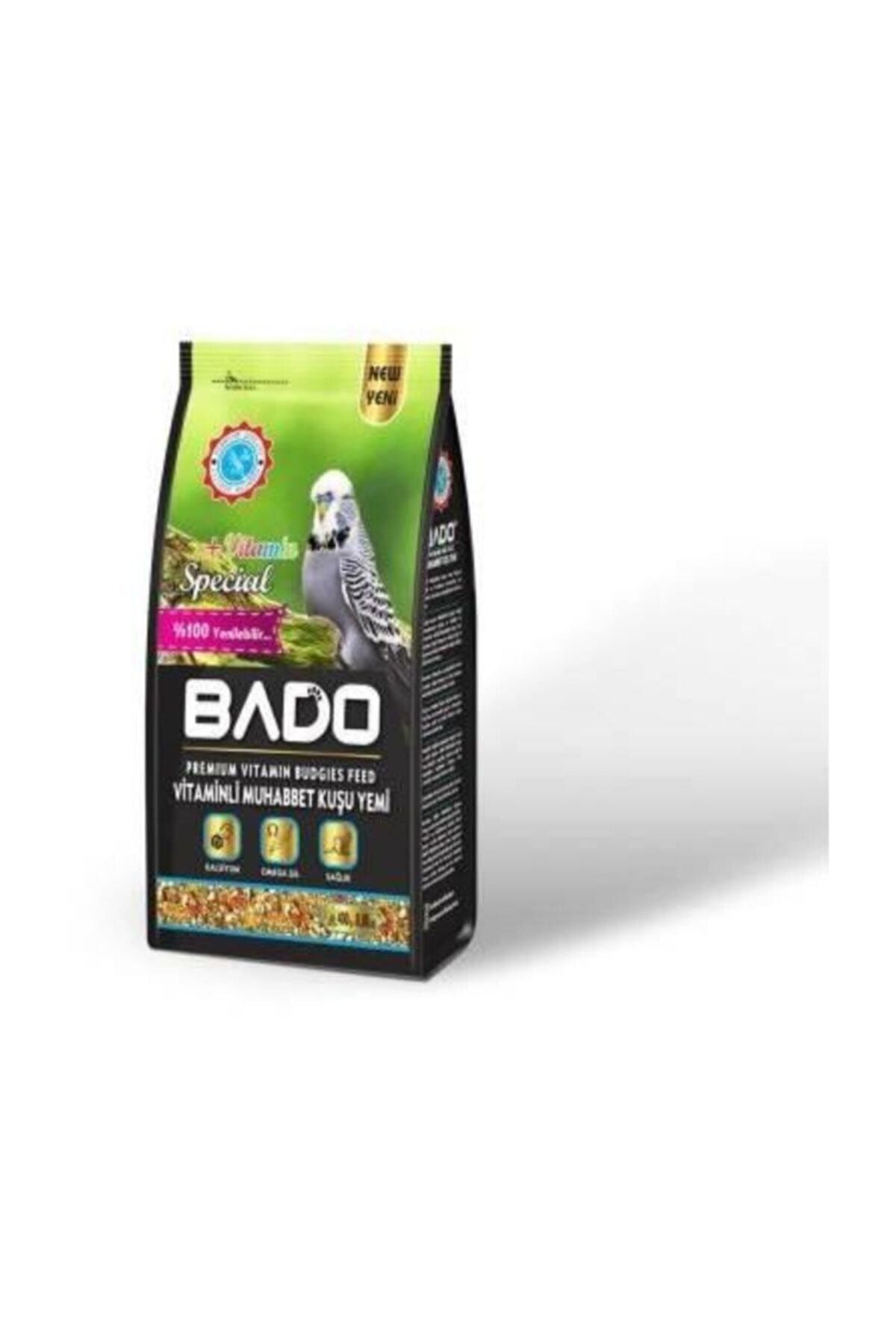 Bado Vitaminli Premium Muhabbet Kuşu Yemi 400 gr