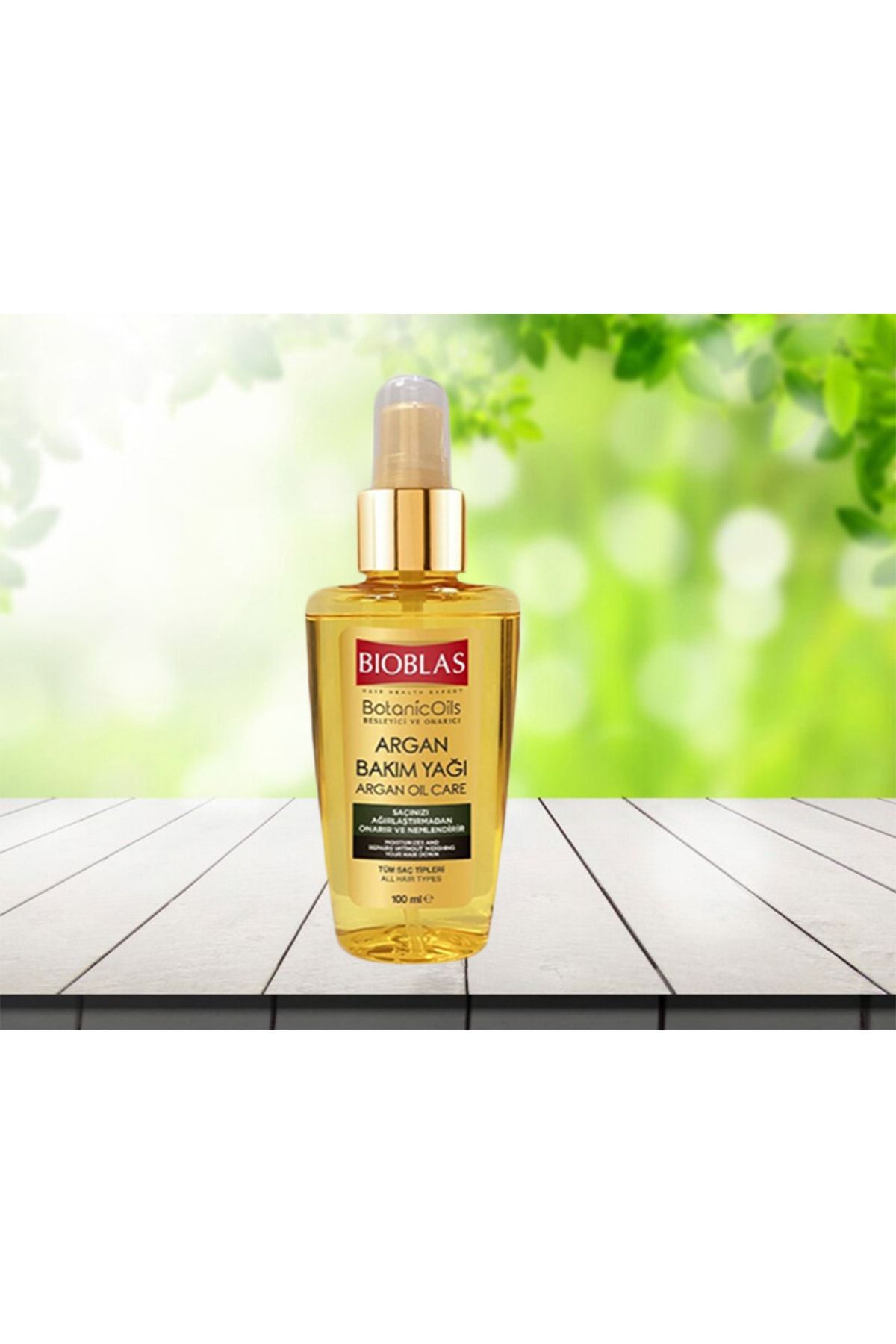 Bioblas Botanic Oils Besleyici ve Onarıcı Argan Saç Bakım Yağı 100 ml 1 adet