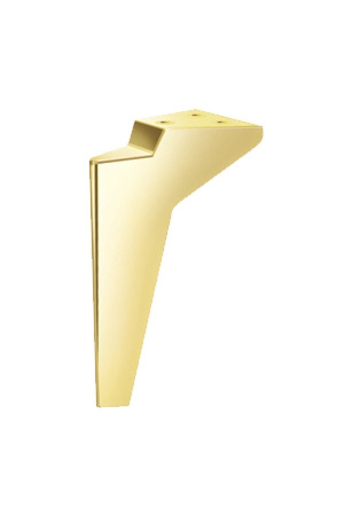 Genel Markalar Platin Ayak Plastik Altın Renk 19cm Ölçü Kanepe Ayak Koltuk Ayağı Ünite Ayağı Mobilya Ayak