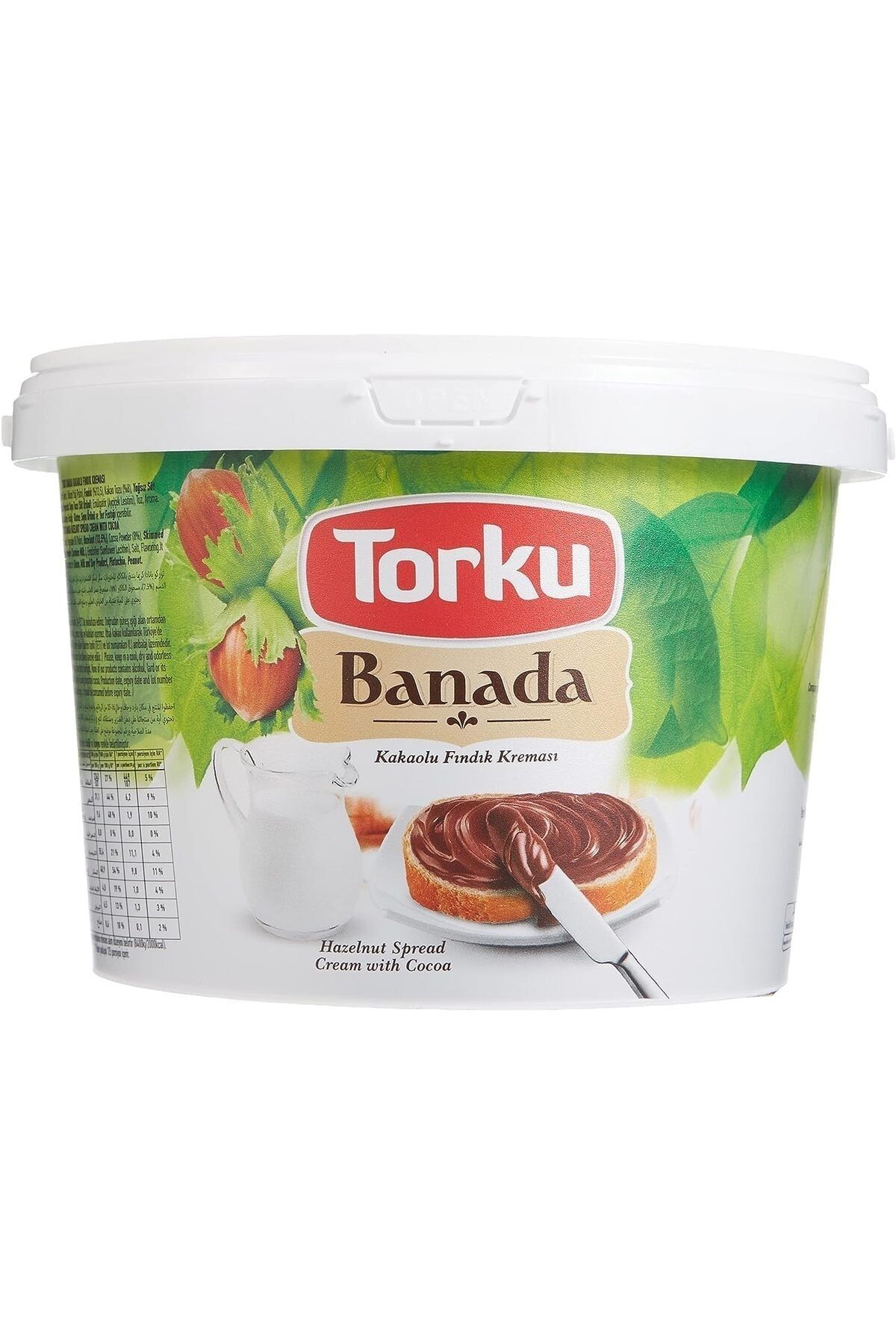 Torku Banada Kakolu Fındık Kreması 2.5 KG