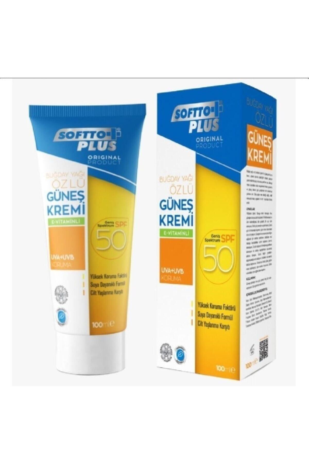 Softto Plus Güneş Kremi E-Vitaminli 100 ml