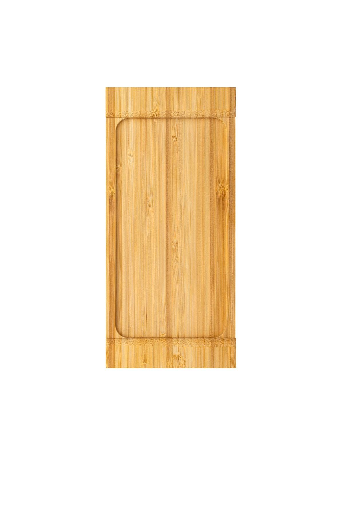 Kitchen Design Lab Bambu Dikdörtgen Uzun Sunum Tabağı / Bambu Sunum Tepsisi 28 Cm
