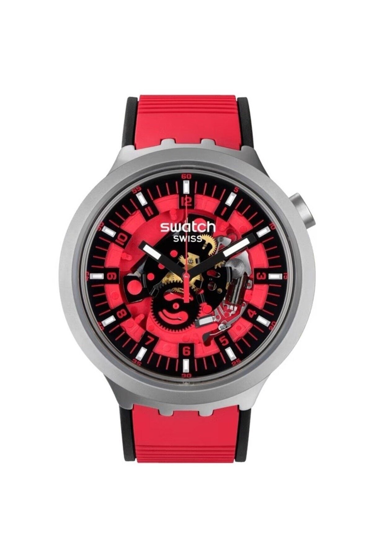 Swatch Sb07s110 Red Juıcy Unisex Kol Saati