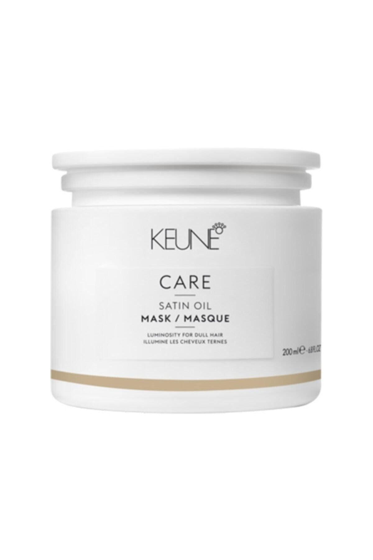 Keune Satin Oil Kuru Ve Cansız Saçlar Için Yumuşatıcı Bakım Maskesi 200 ml