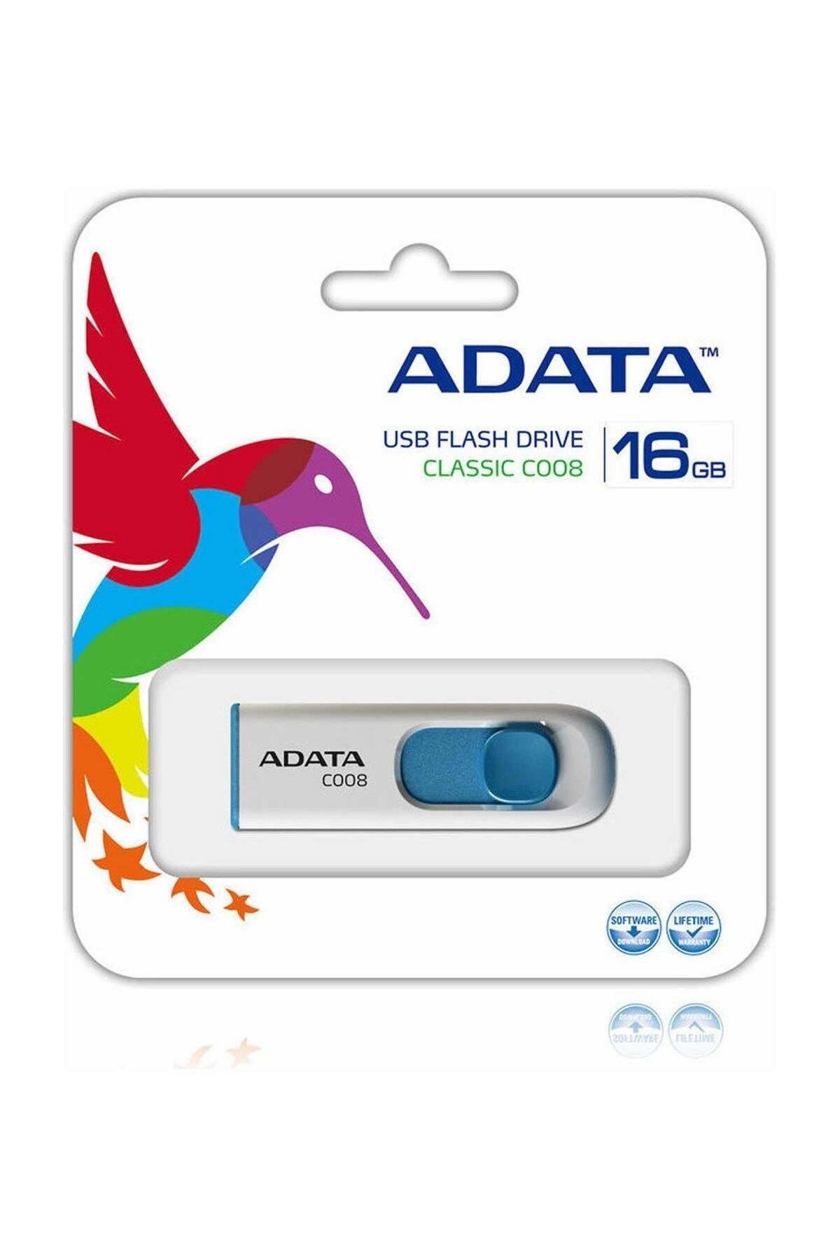 Adata Classic C008 16g-rwe 16 Gb Usb 2.0 Flash Bellek