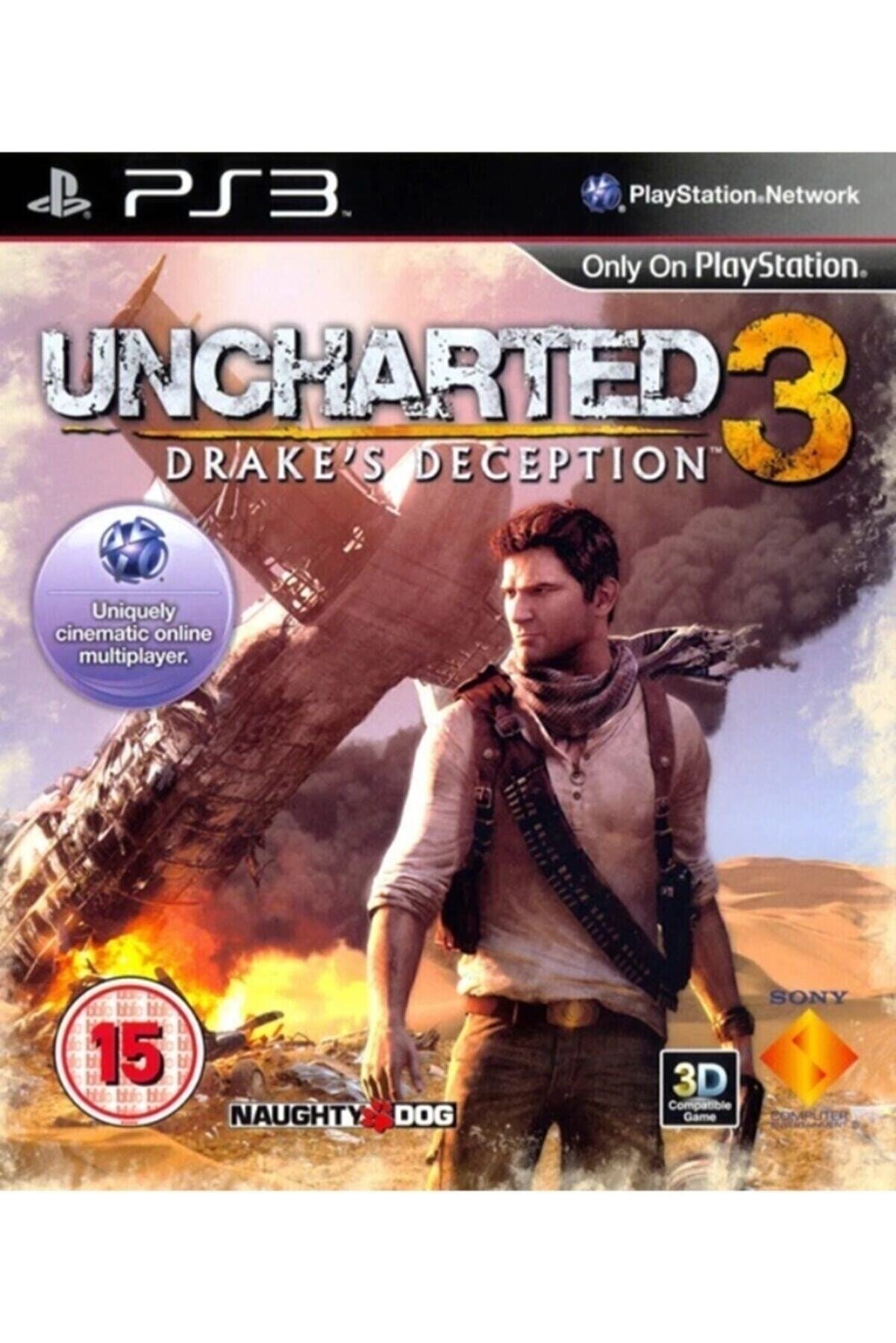 Naughty Dog Uncharted 3 Drake Deception Ps3