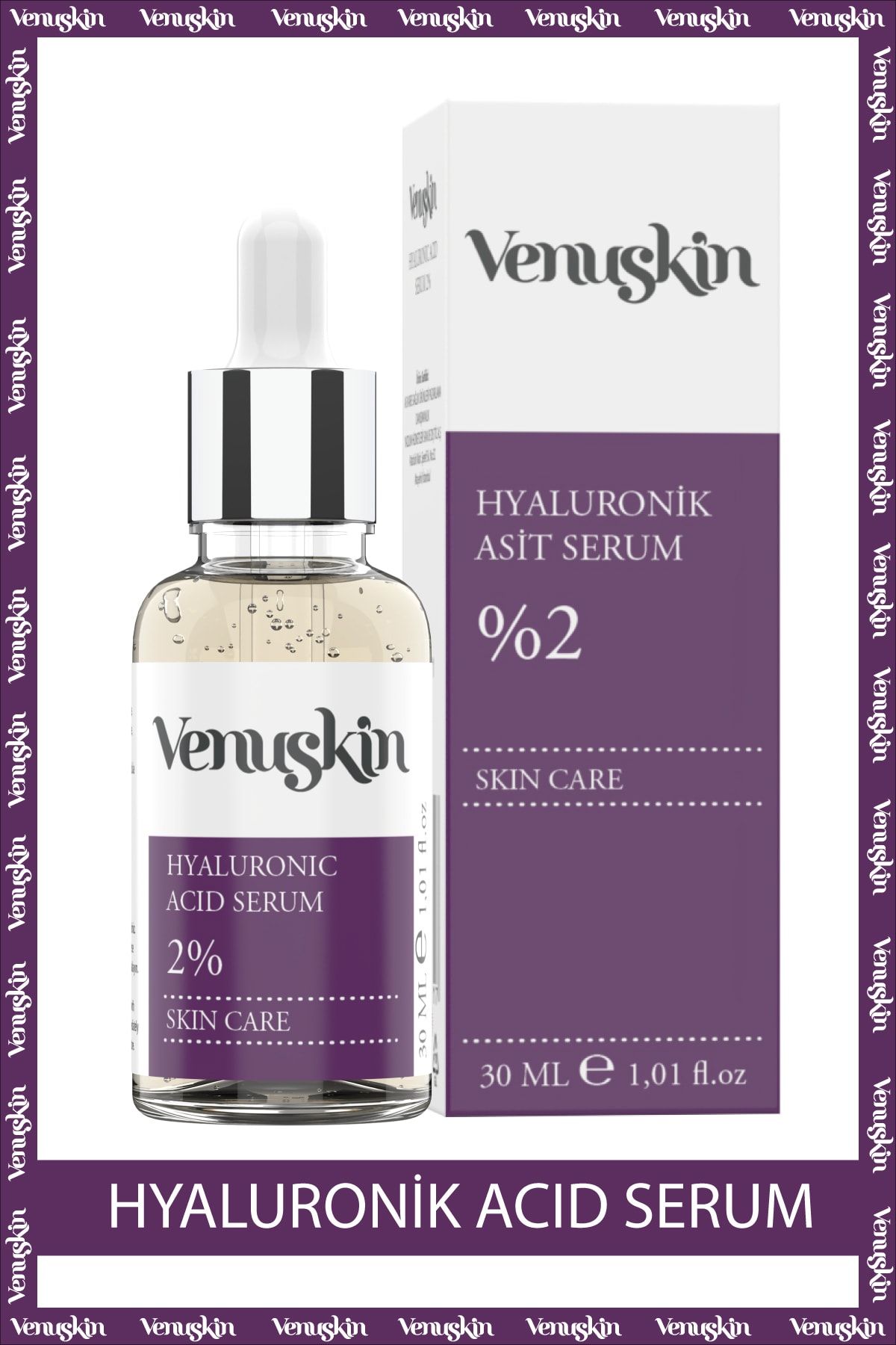 VenuSkin Hyaluronik Asit Yaşlanma Karşıtı Sıkılaştırıcı Serum 30ml