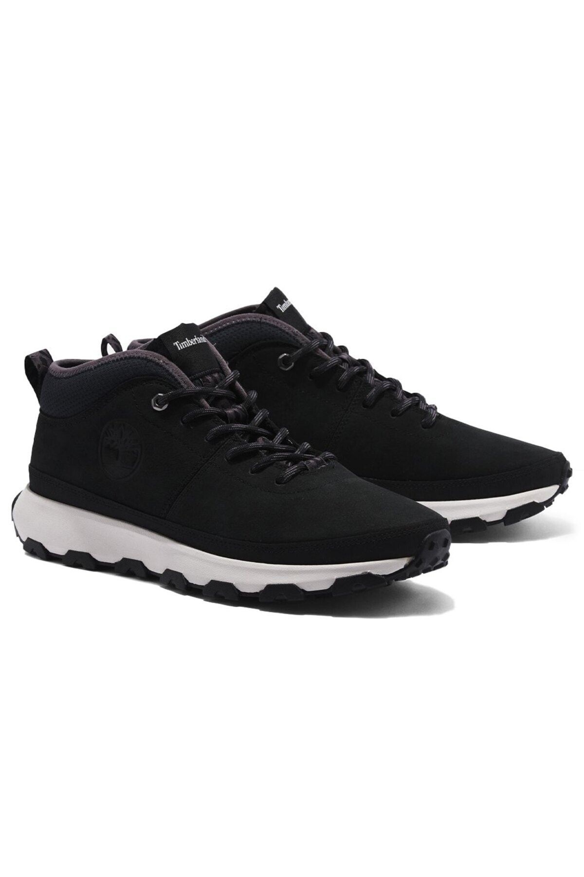 Timberland TİMBERLAND WINSOR TRAIL MID BLACK NUBUCK