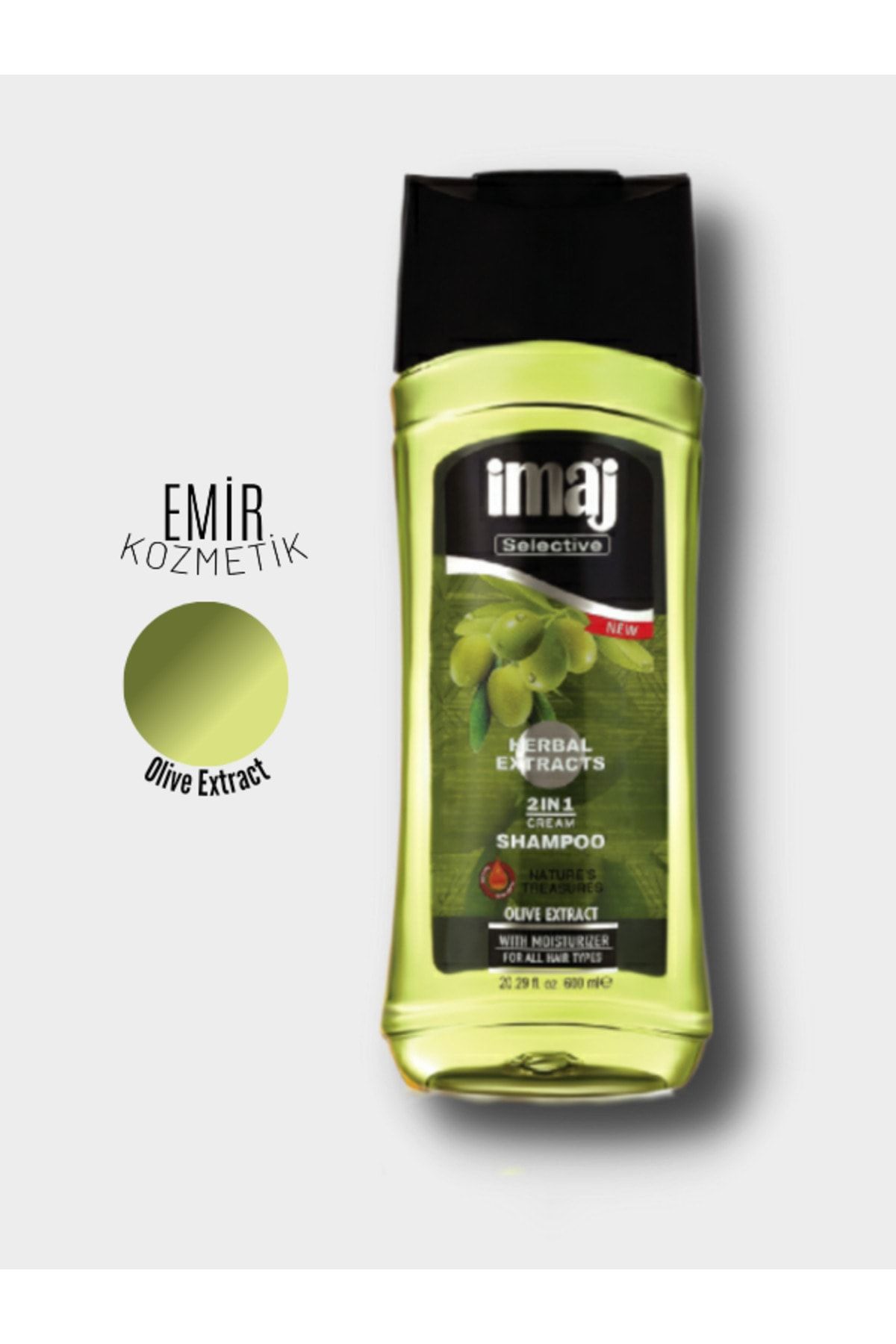 İmaj Selective Olive Extract Bitkisel Saç Bakım Şampuanı 600ml