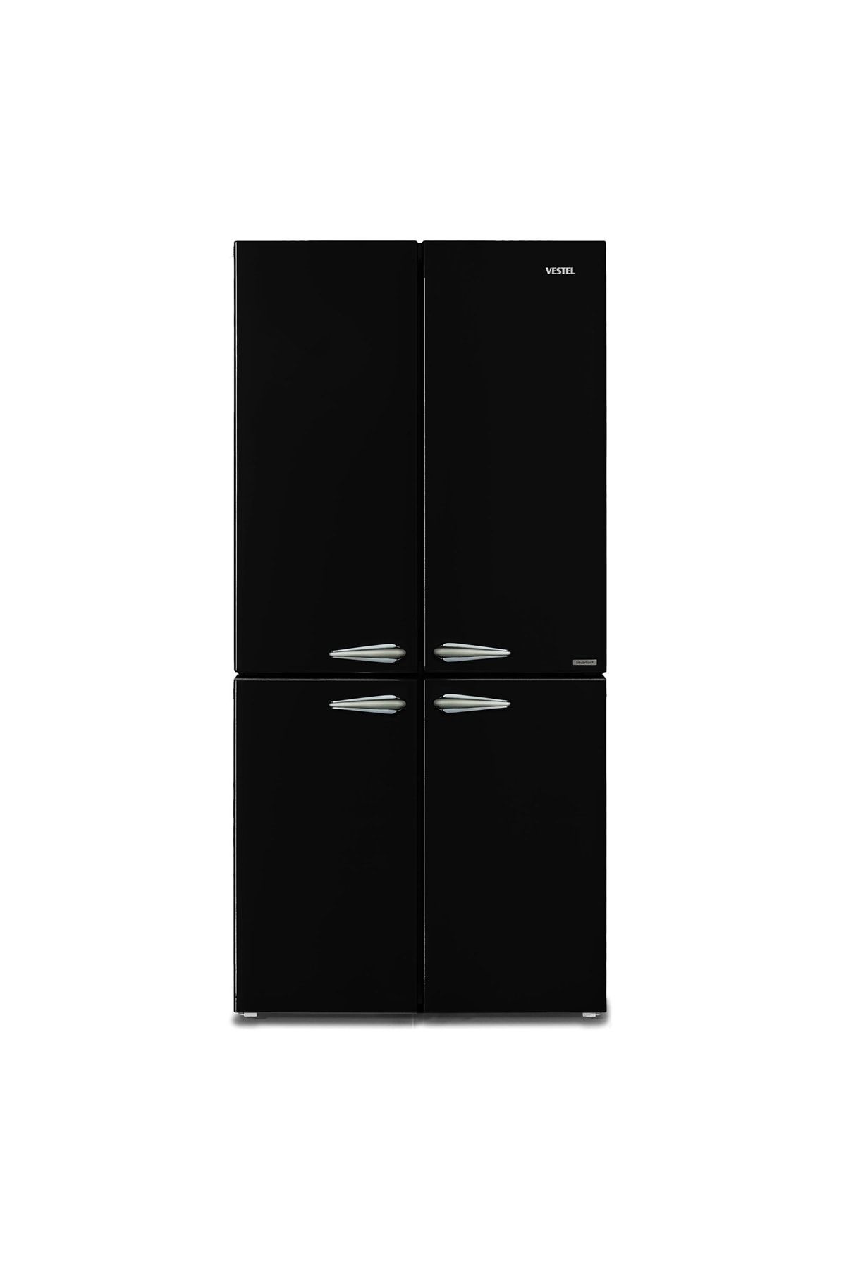 VESTEL Retro Fd56001 Siyah Gardırop Tipi Buzdolabı