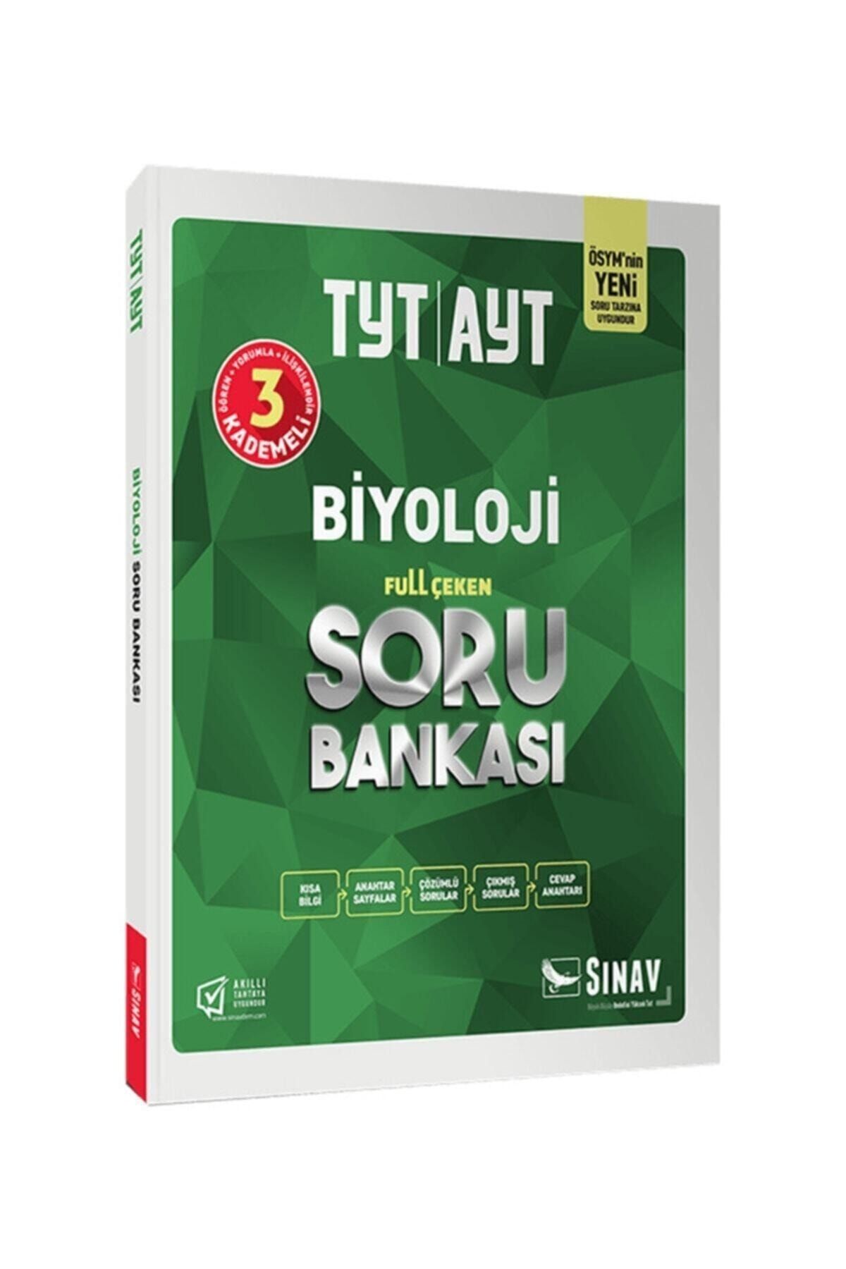 Sınav Yayınları Tyt Ayt Biyoloji Full Çeken Soru Bankası