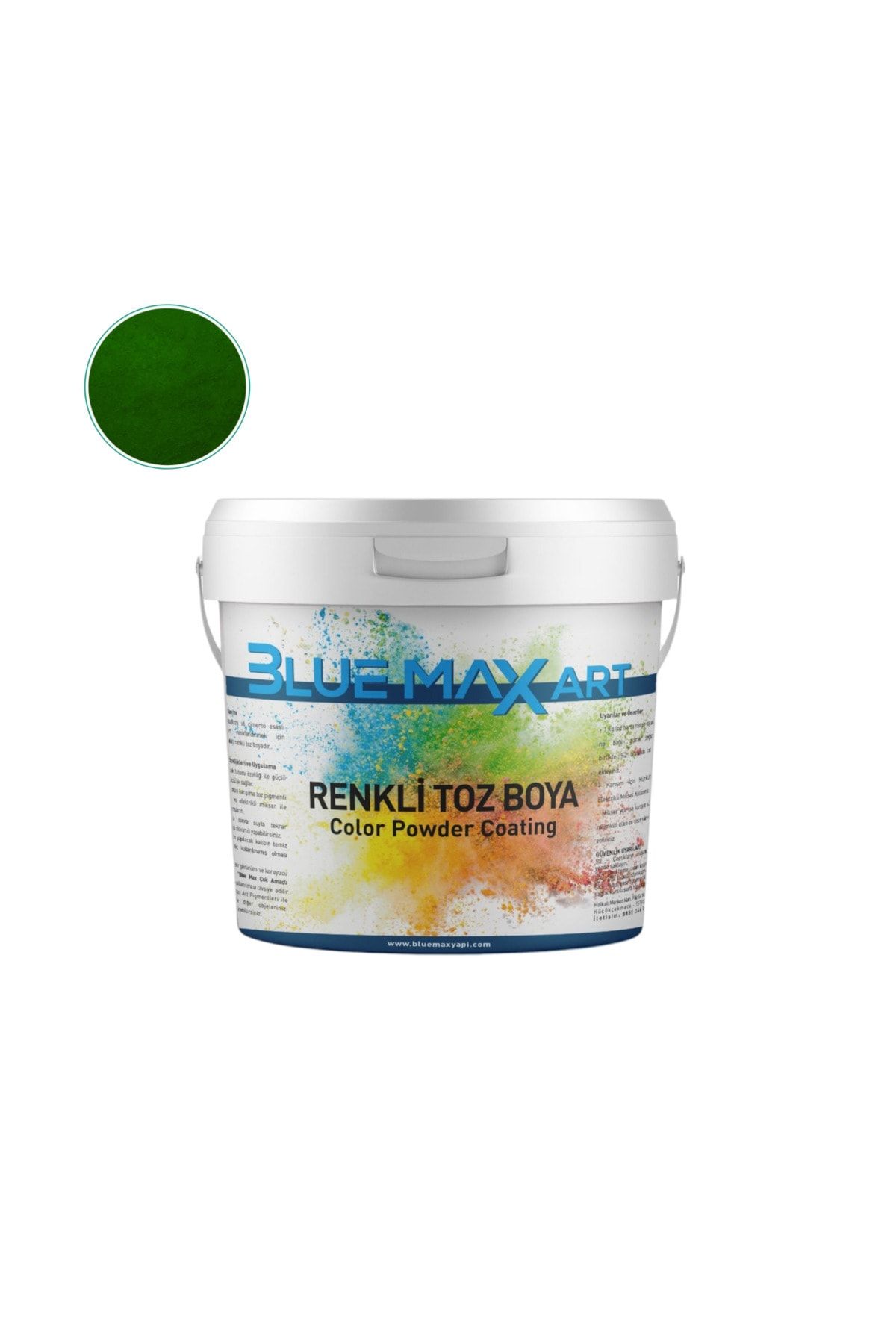 Genel Markalar Toz Boya , Pigment Boya , Beton Harcı, Taş Tozu, Alçı Renklendirici 500 Gram