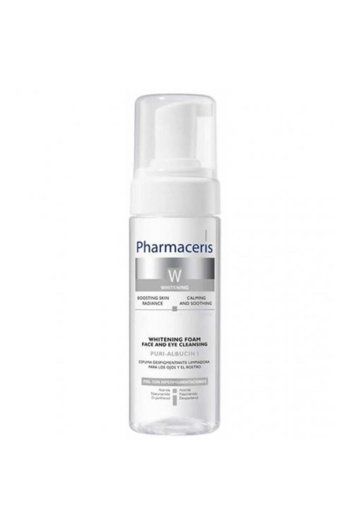Pharmaceris W-1 Puri-albucin I-whitening Foam For Eyes & Face Cleansing