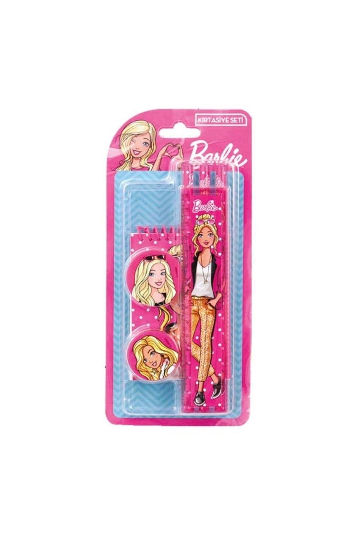 Barbie Lisanslı Defterli Kırtasiye Seti