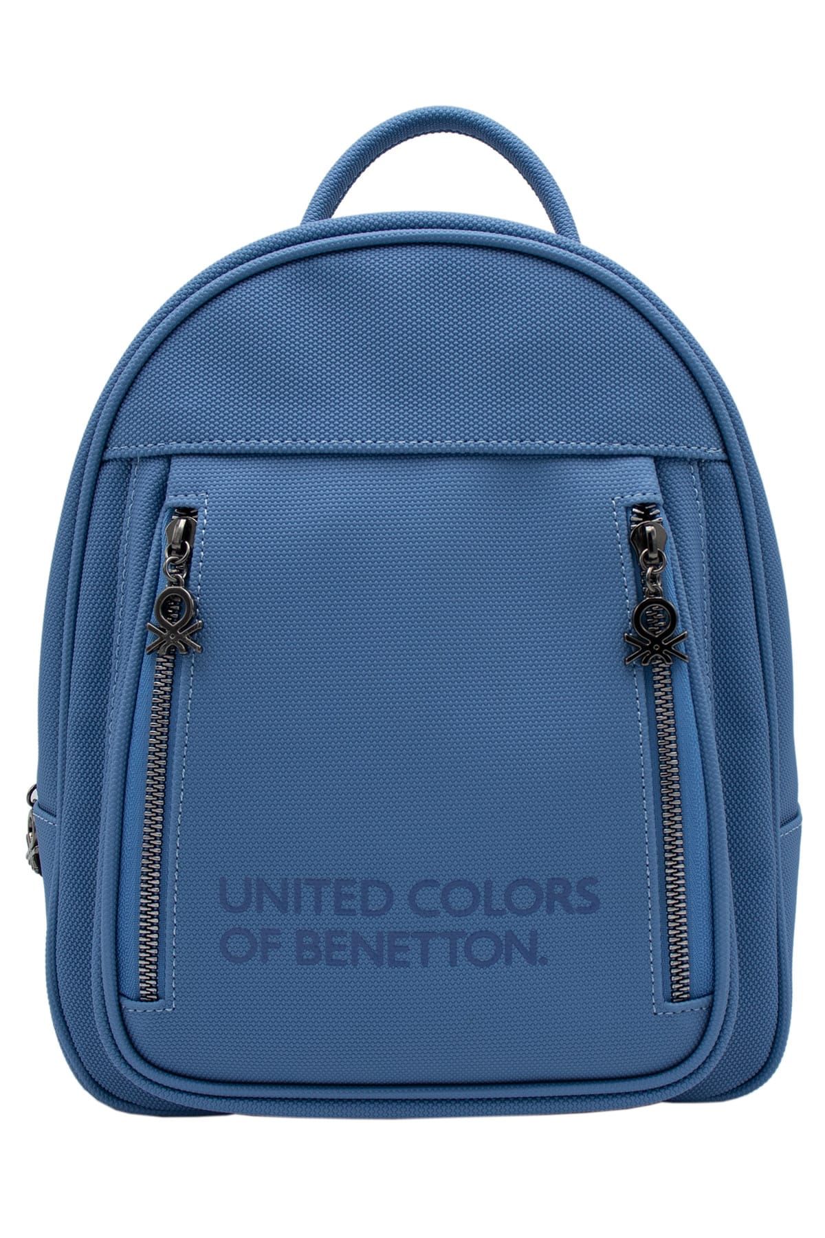 United Colors of Benetton Mavi Kadın Sırt Çantası BNT80