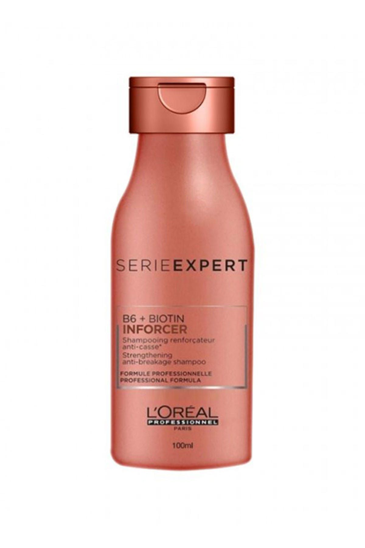 L'oreal Professionnel Kırılma Önleyici Keratin Şampuan - Biotin B6 İnforcer 100 ml 3474636569182