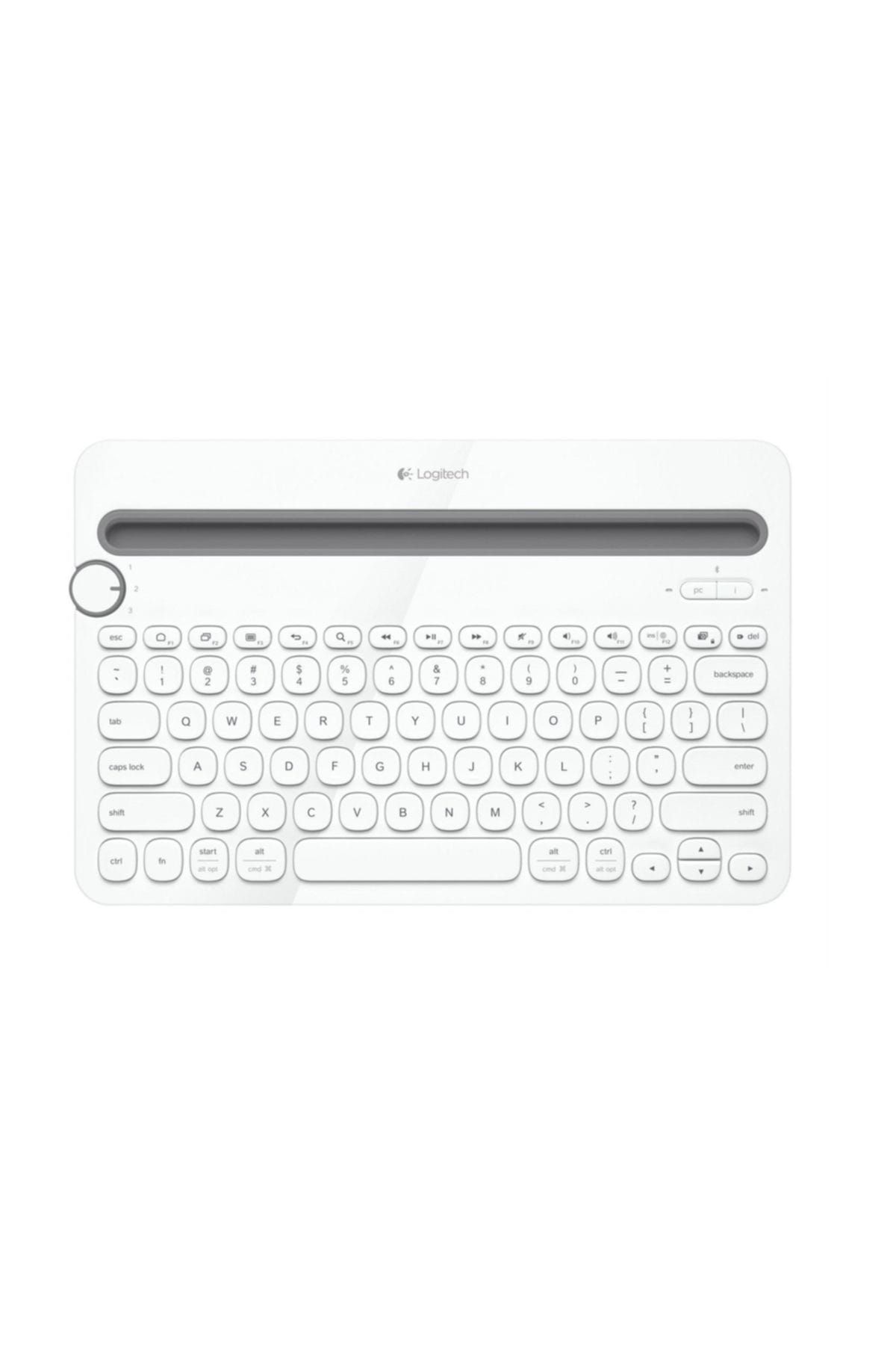 logitech K480 Multi-Device Bluetooth Beyaz Klavye (920-006371)