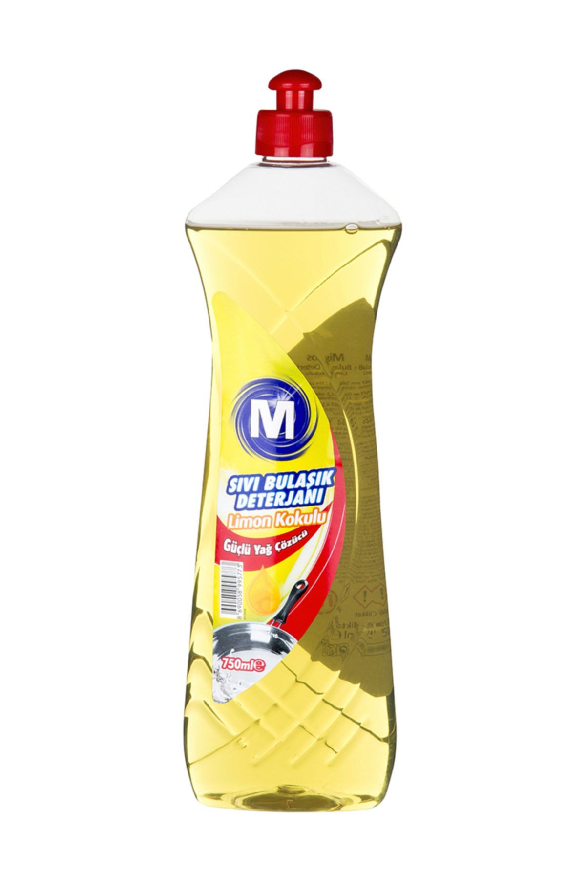 Migros Sıvı Bulaşık Deterjanı Limon Kokulu 750 ml