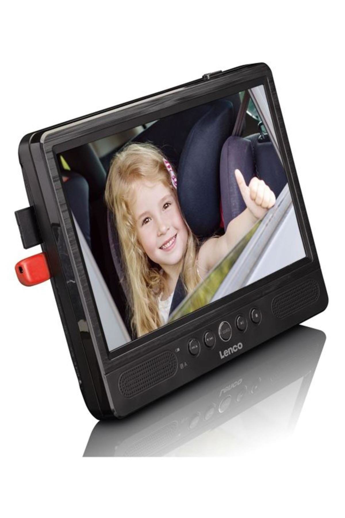 Lenco Dvp1045 Portable Dvd Player Taşınabilir Dvd Oynatıcı 2liset Kulaklıklı-usbli-sd Kart Girişli