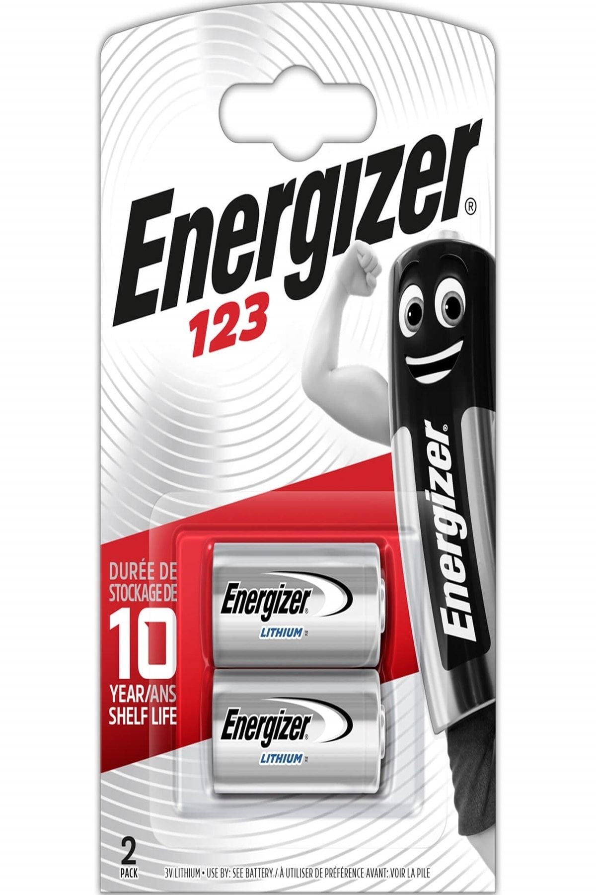 Energizer 123 Lithium 2 li Pil