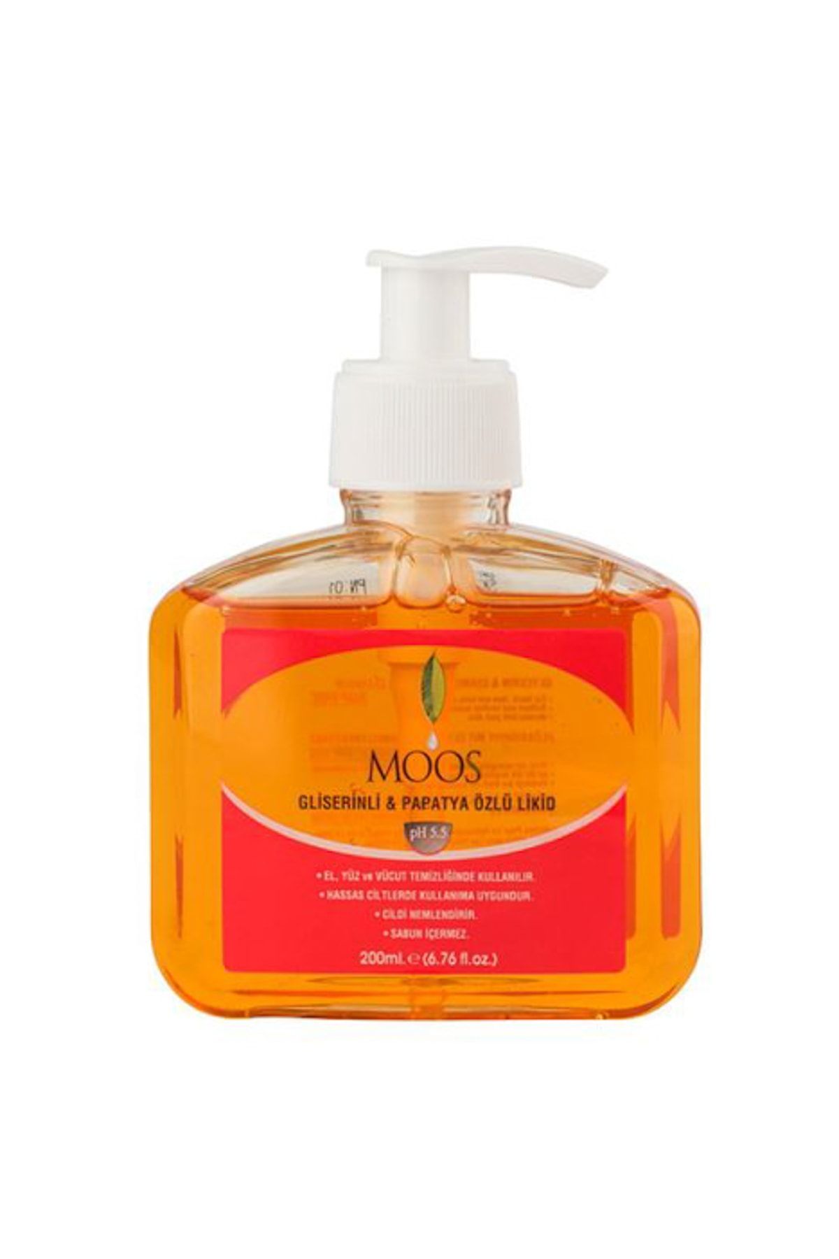 Moos Glycerin and Chamomile Liquid Cleanser 200 ml 8691502001715
