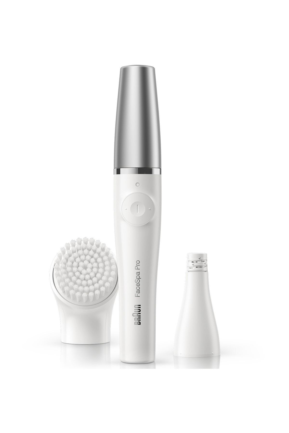 Braun FaceSpa Pro 910 Şarjlı Yüz Epilatörü Beyaz/Gümüş