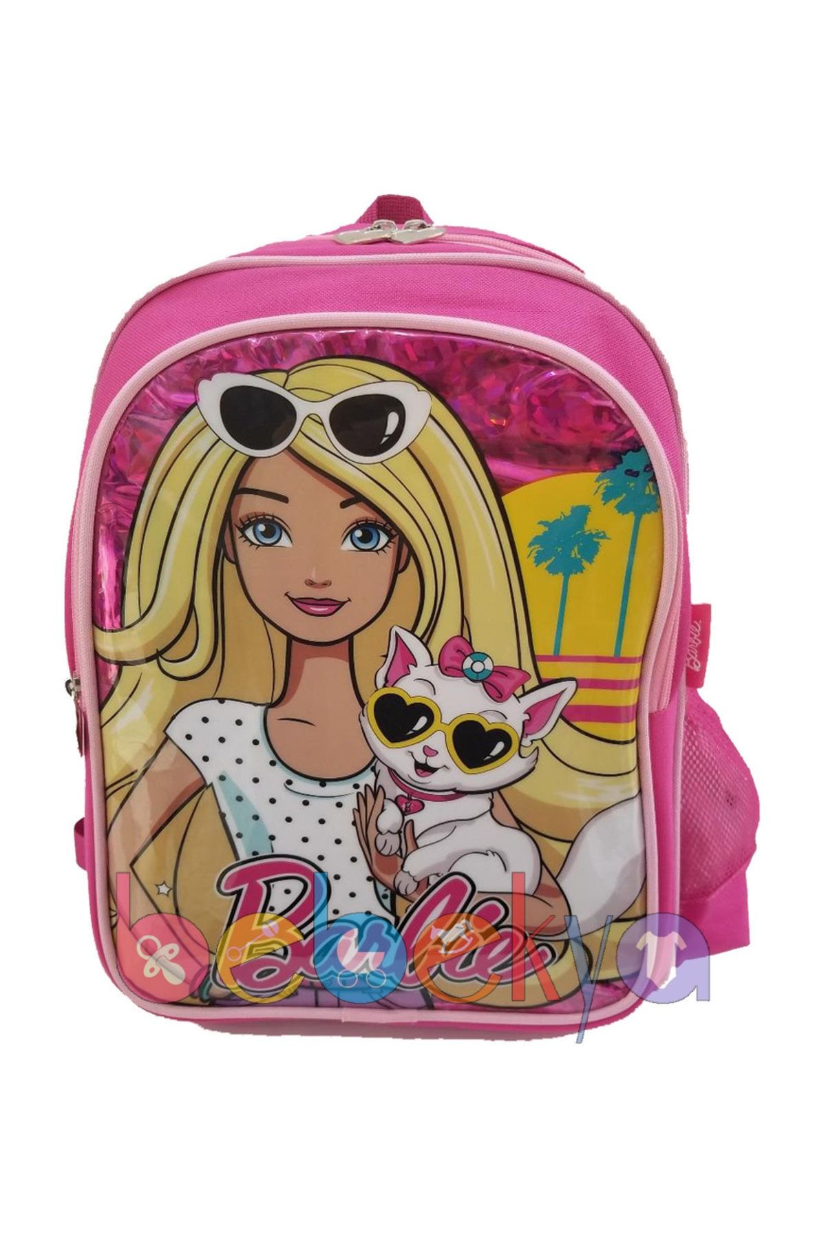 Hakan Çanta Çok Renkli Lisanslı Kedili Barbie Okul Çantası Kedili Pembe Sırt Çantası 8693132881702