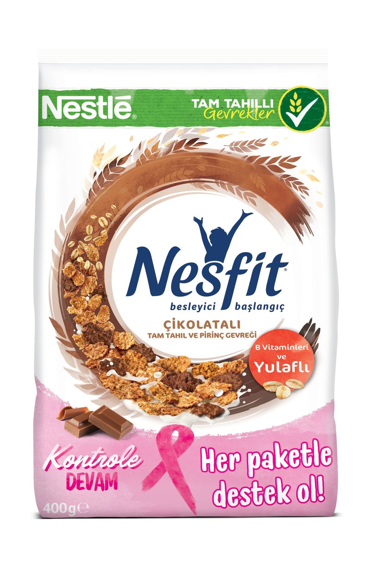 Nestle Nesfit Çikolatalı Kahvaltılık Gevrek 400 G