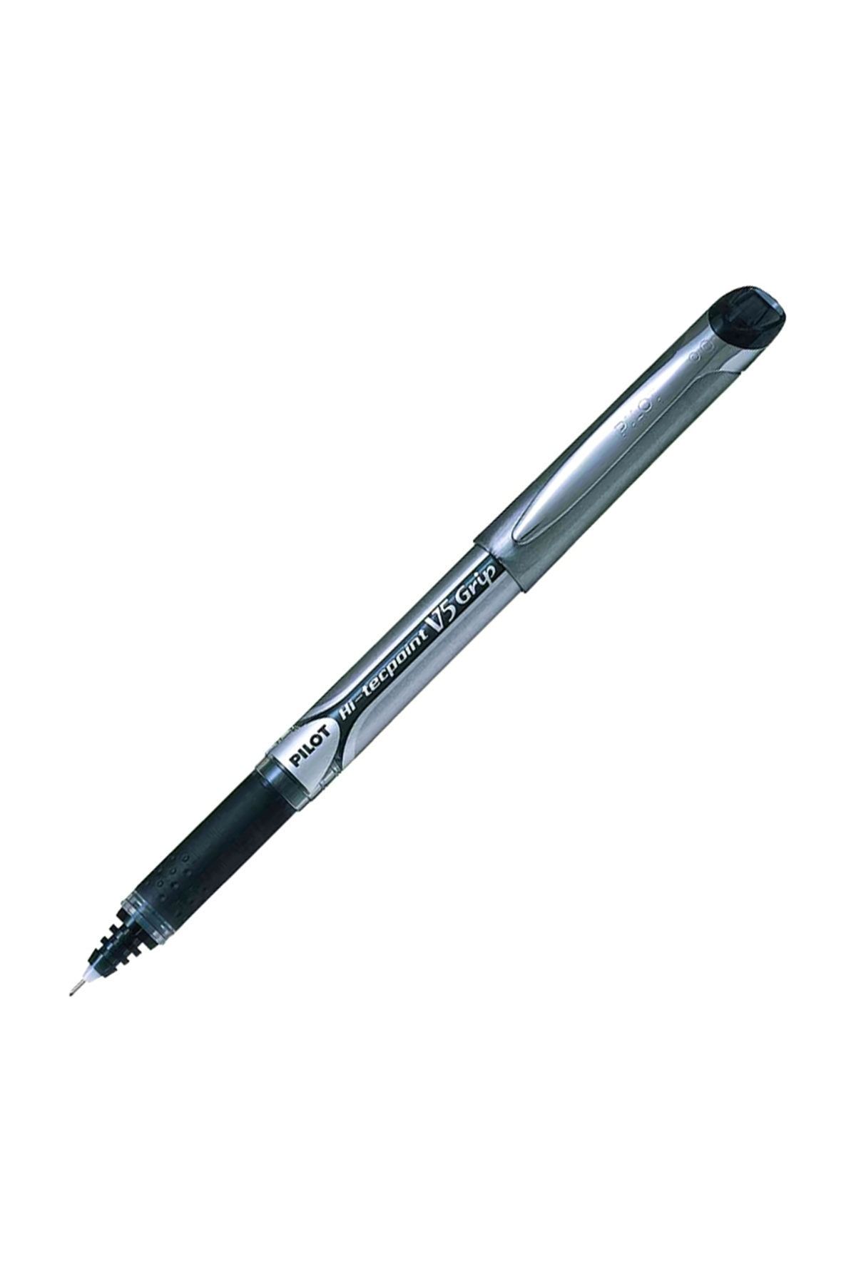 Pilot V5 Grip Hi-Tecpoint - Mor