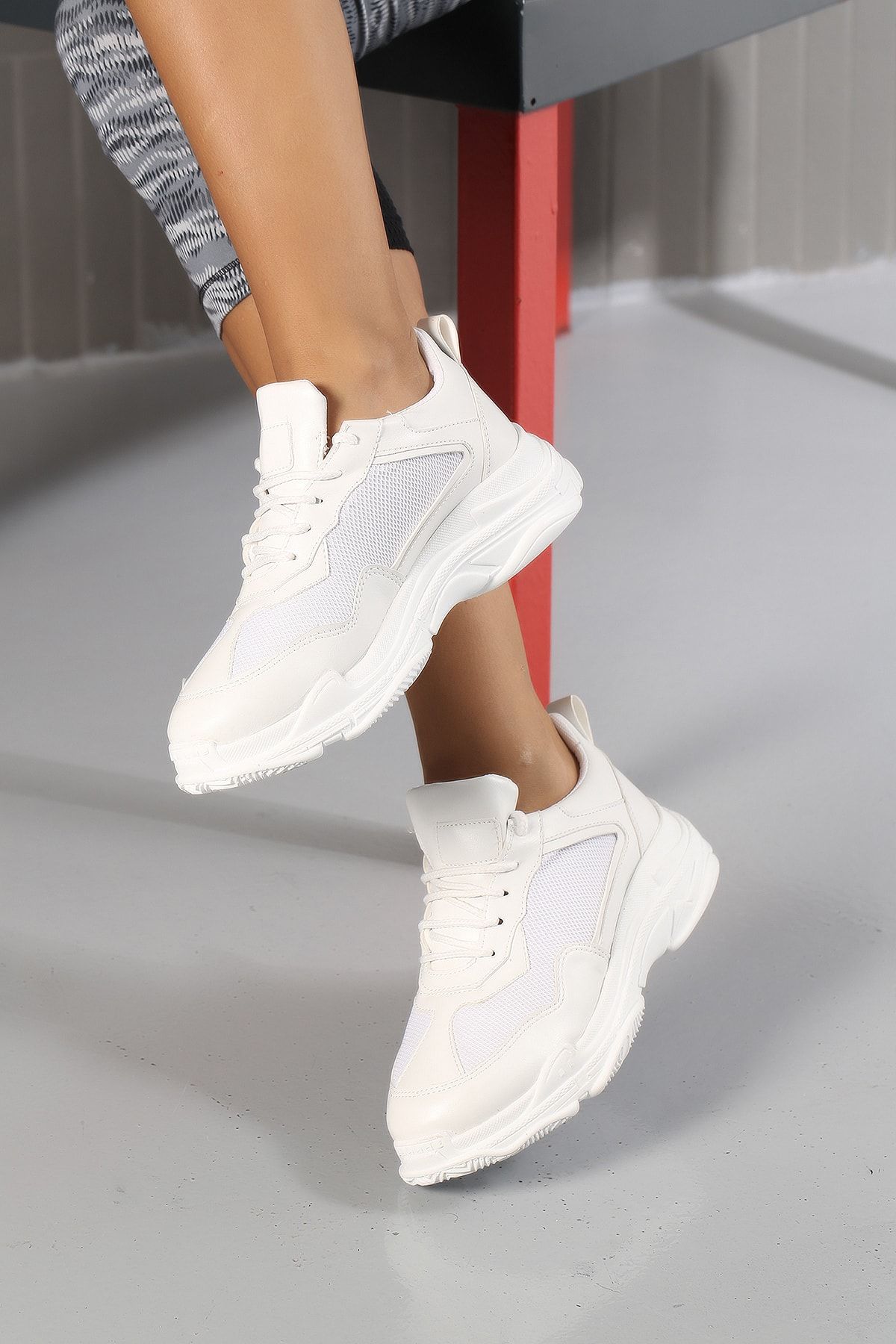 Du Jour Paris Beyaz Kadın Spor Ayakkabı 5002-19-101001