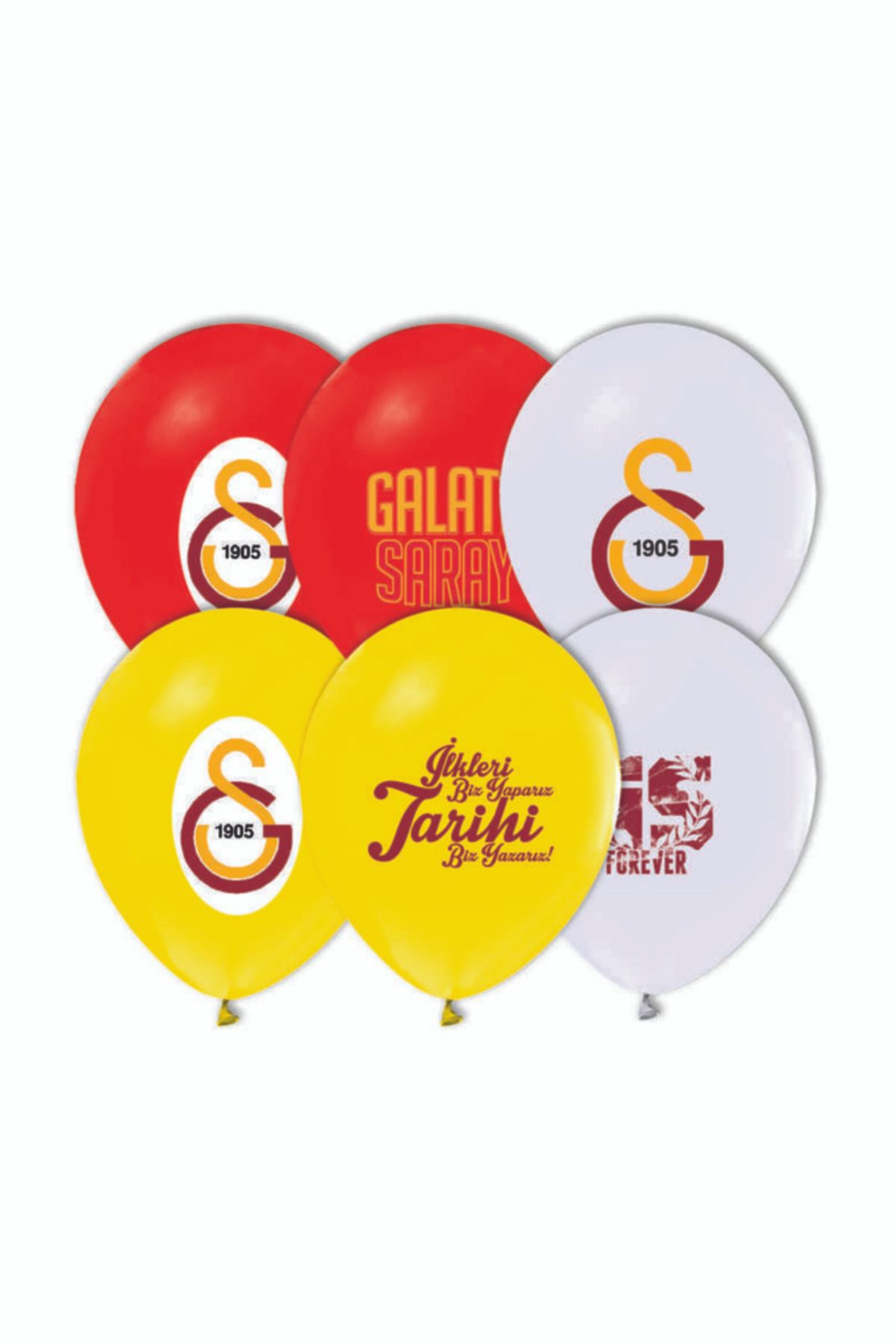 kidspartim Galatasaray Baskılı Pastel Renkli Balon