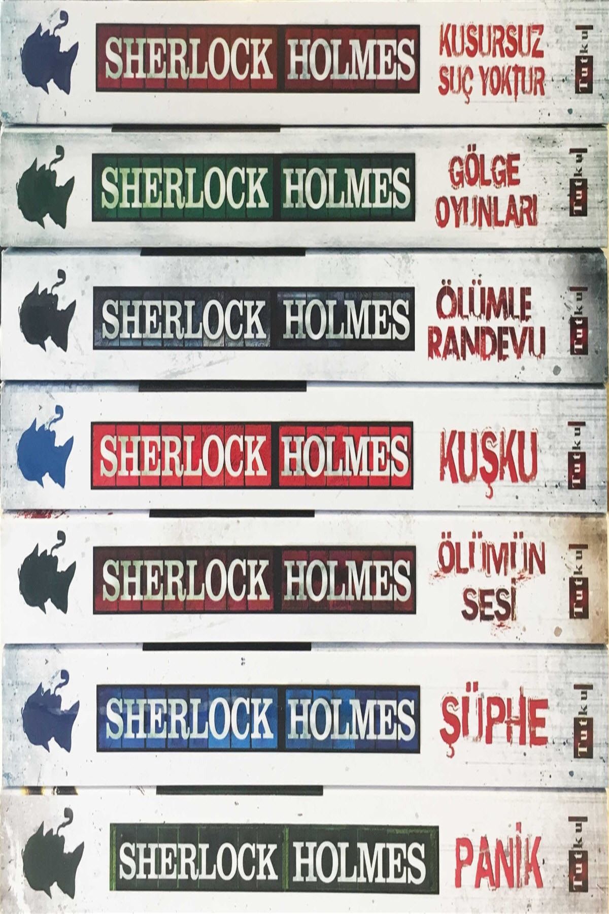 Tutku Yayınevi Sherlock Holmes - Bütün Maceraları - 2512 Sayfa - 7 Kitap