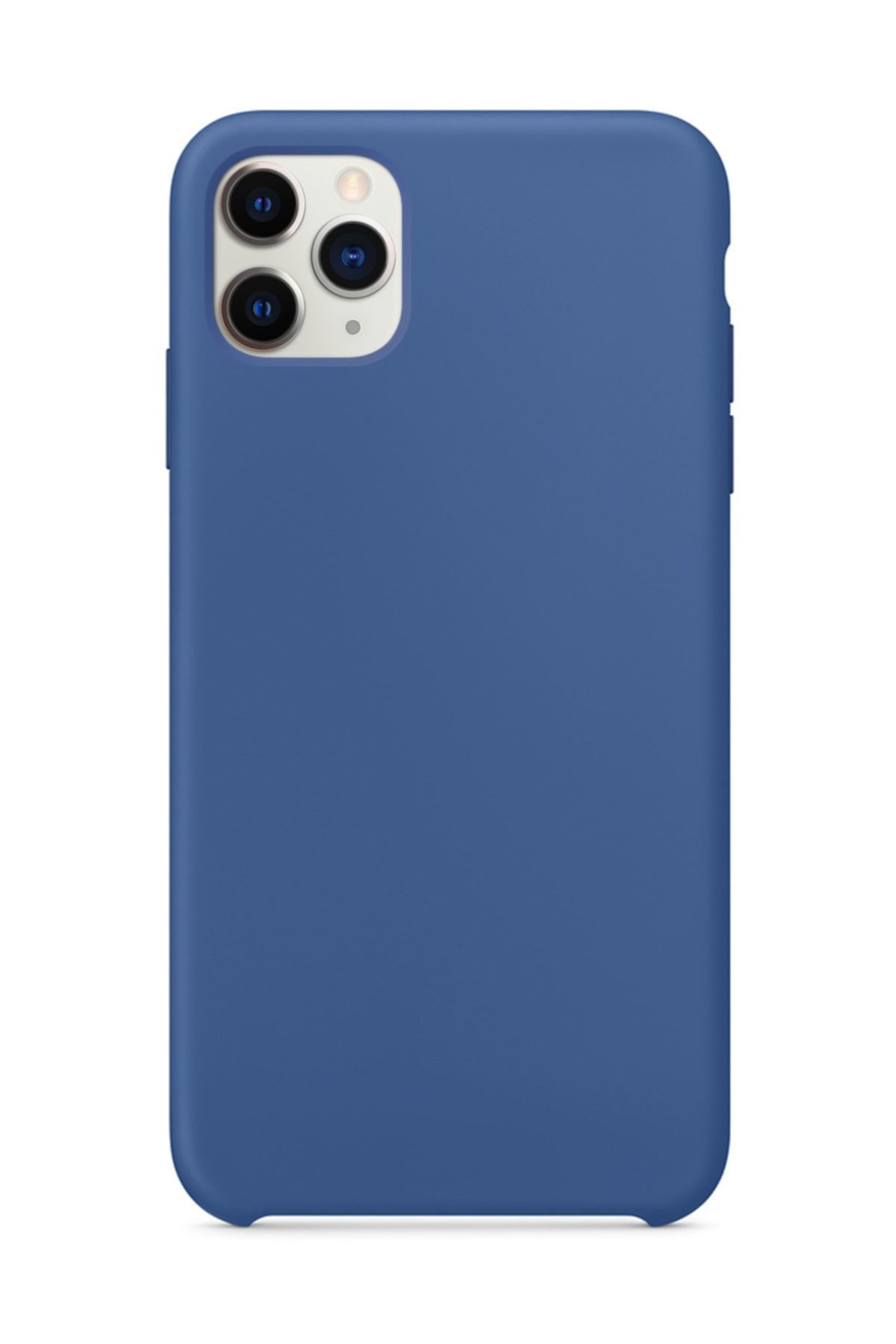 Microsonic Iphone 11 Pro (5.8'') Kılıf, Microsonic Liquid Lansman Silikon Çini Mavisi