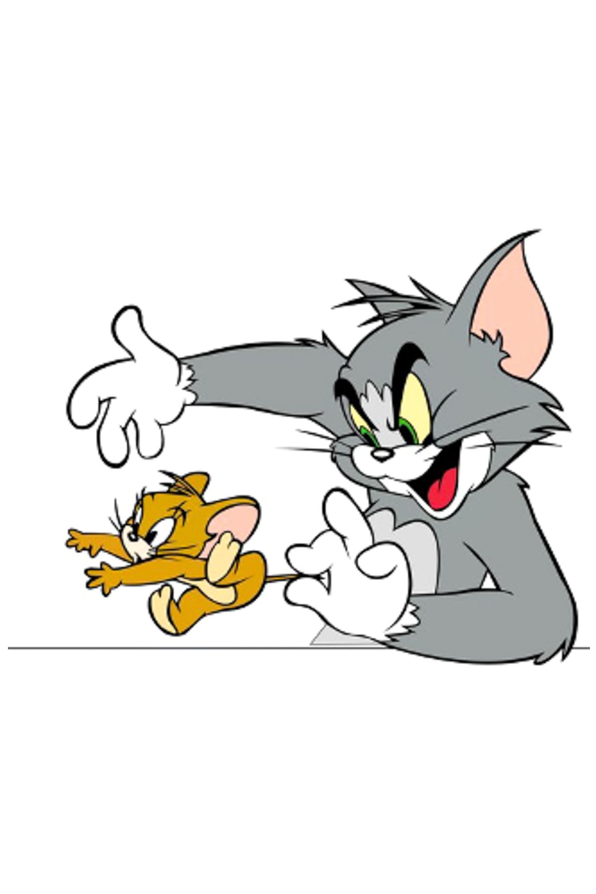 Sticker Sepetim Tom Ve Jerry Sticker