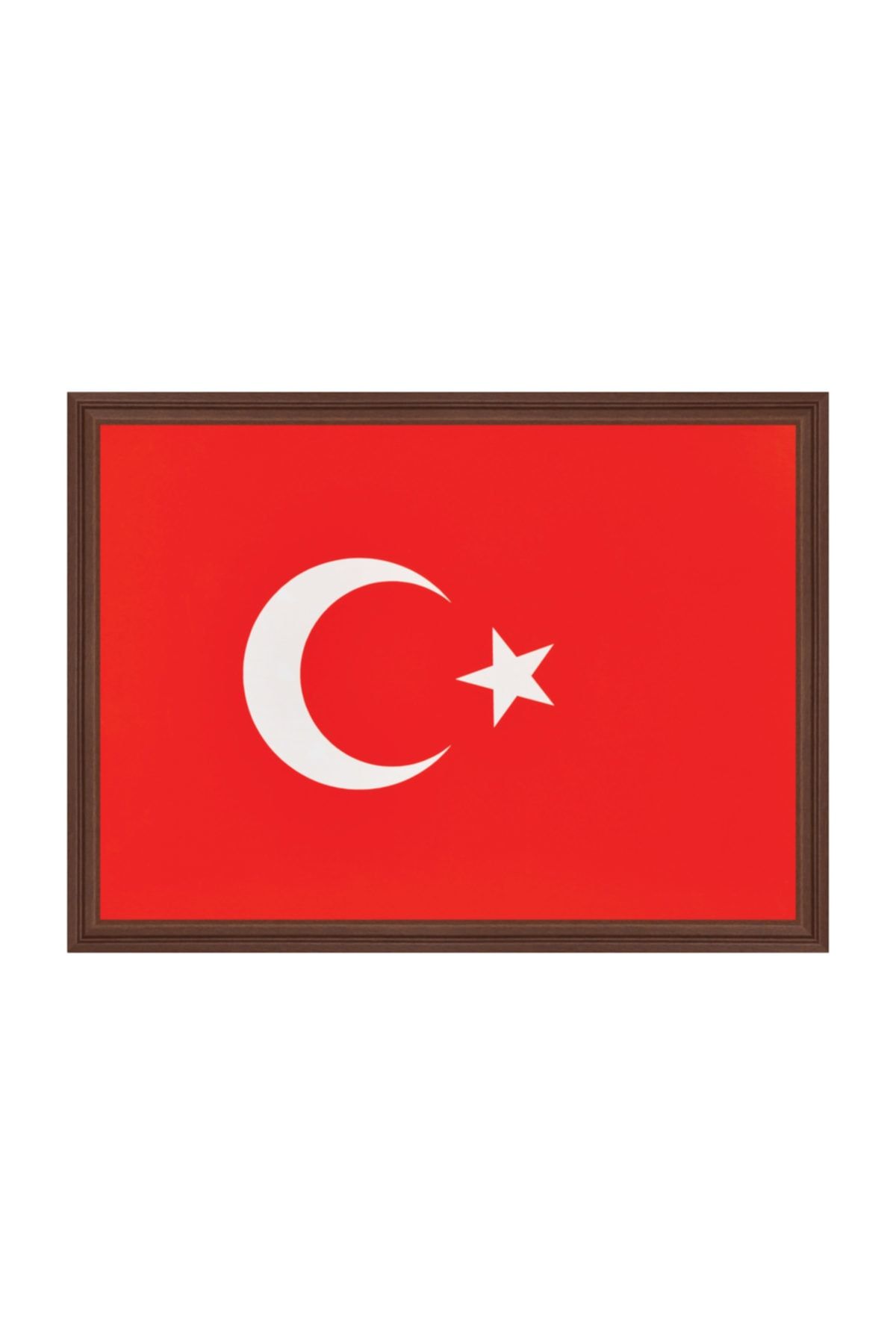 ABC Mdf Çerçeve Türk Bayrağı 35x50