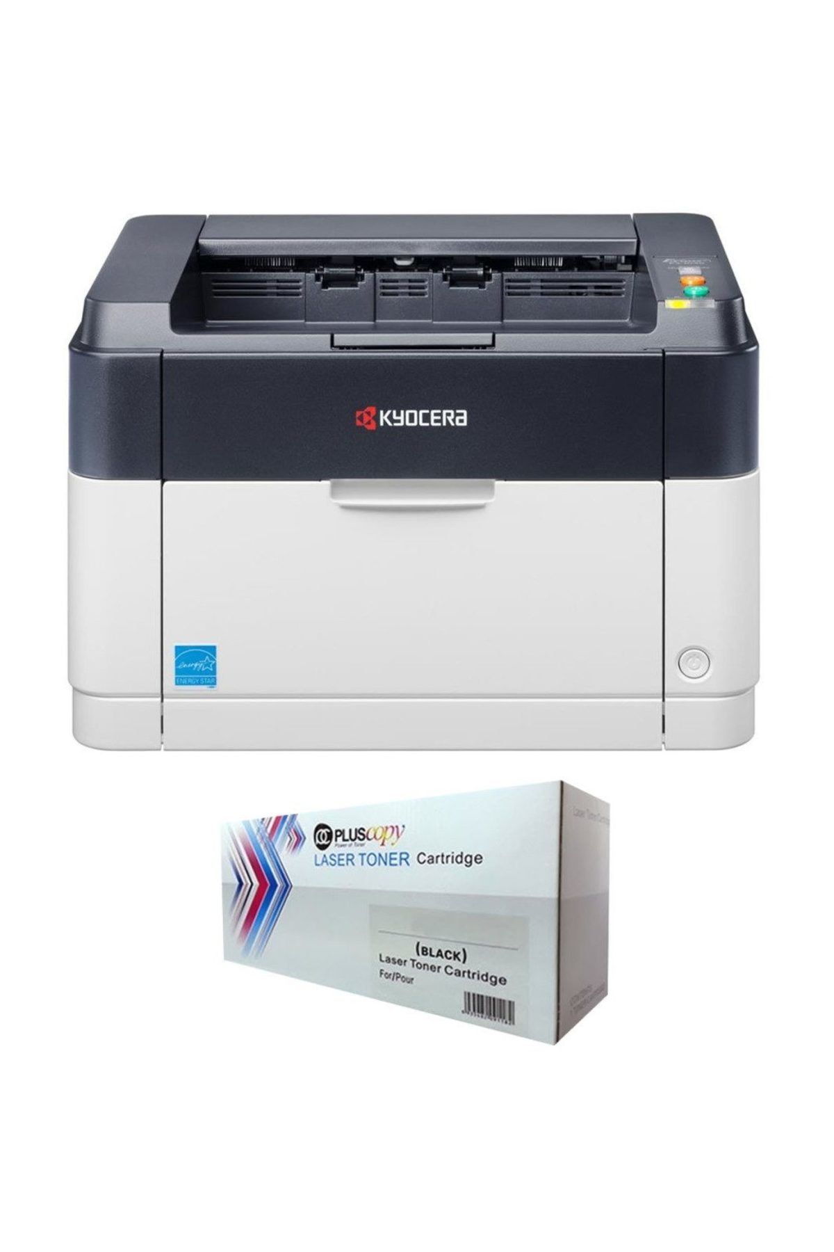 Kyocera FS-1040 Mono Lazer Yazıcı ve 2500 Sayfalık Tam Dolu Pluscopy Toner