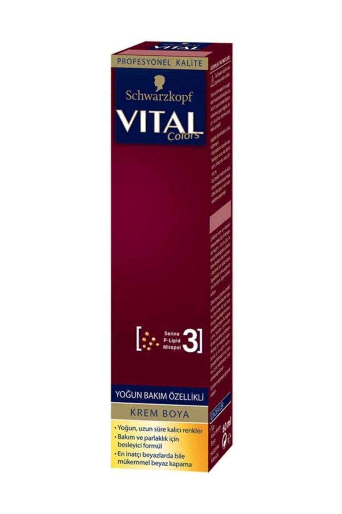 Vital Vıtal Colors Tüp Boya  6-68 Bronz Kahve